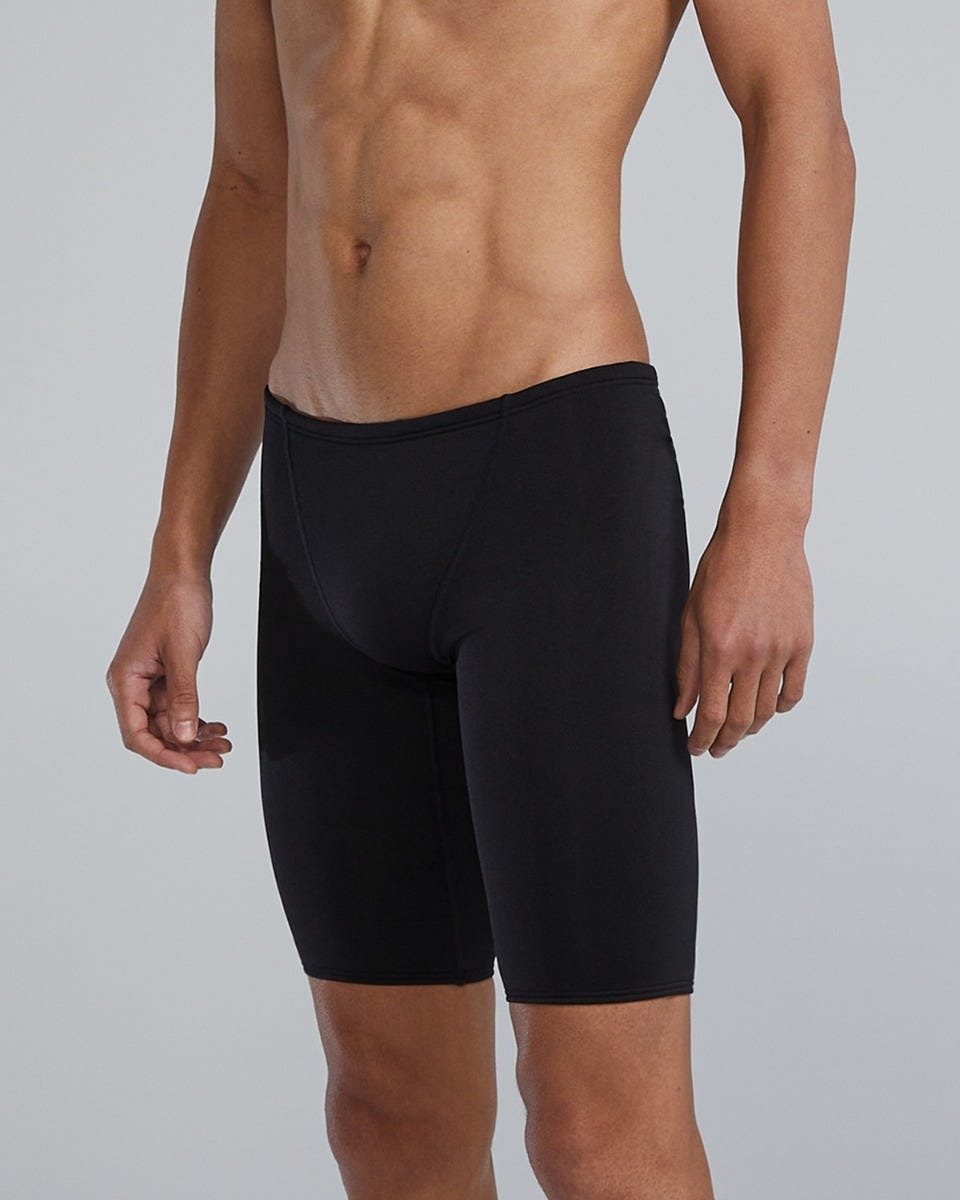 Durafast Elite® Men's Large Logo Jammer Swimsuit - Solid