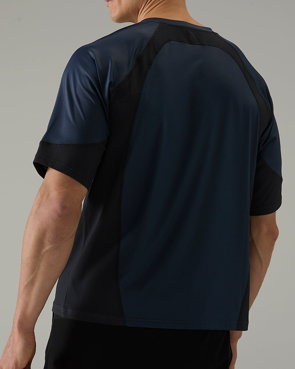 Men's Mixed Media Splice Tee