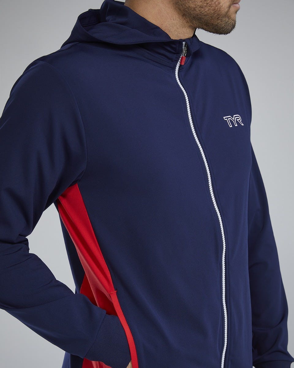 TYR Tech Men's Full Zip Hoodie