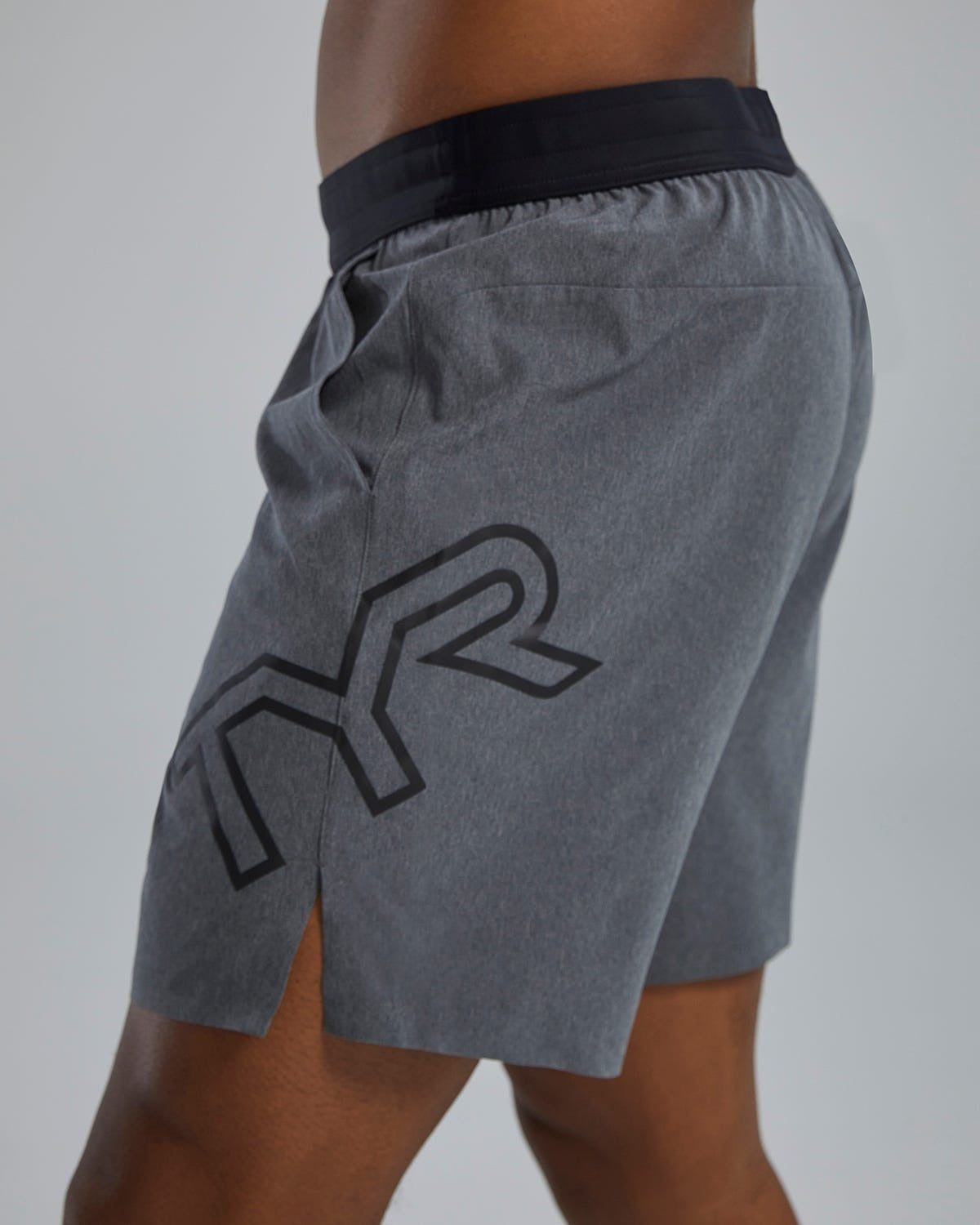 HydrosphereTM Men's Unlined 7" Unbroken Big Logo Shorts - Solid