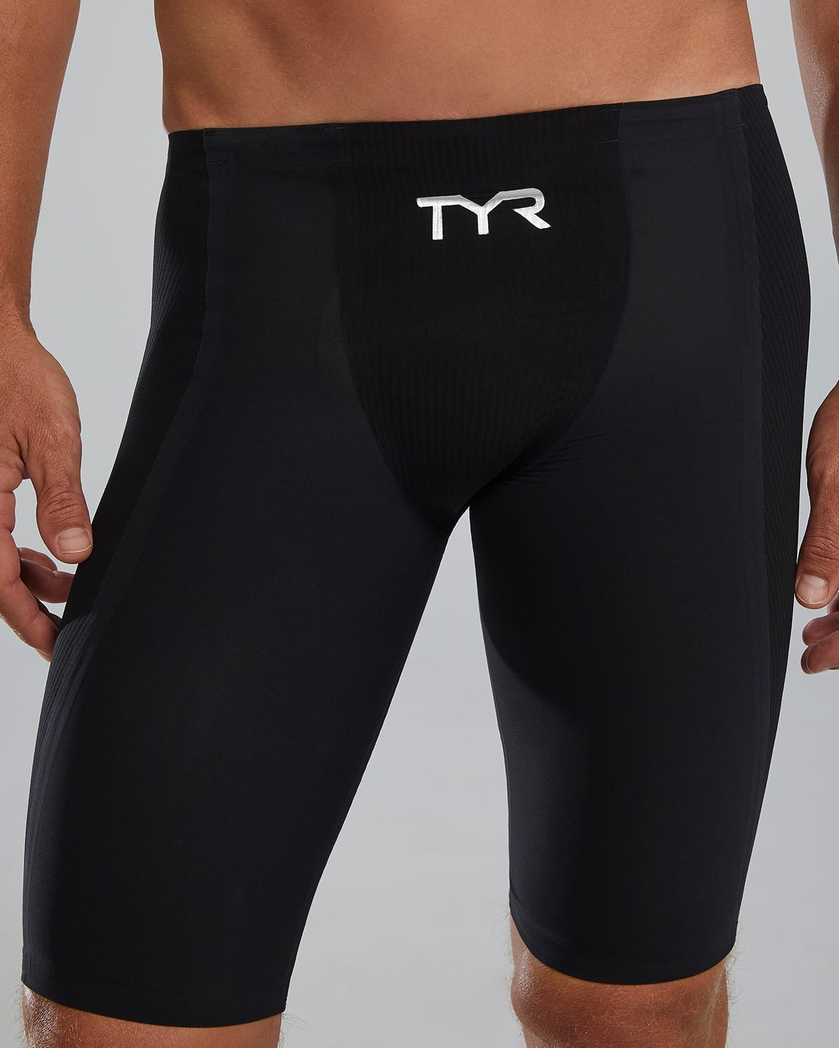 Men's Shockwave High-Waist Jammer Tech Suit - Solid