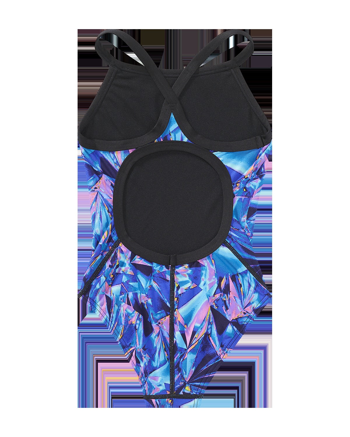 Durafast Elite® Girl's Diamondfit Swimsuit - Crystalized