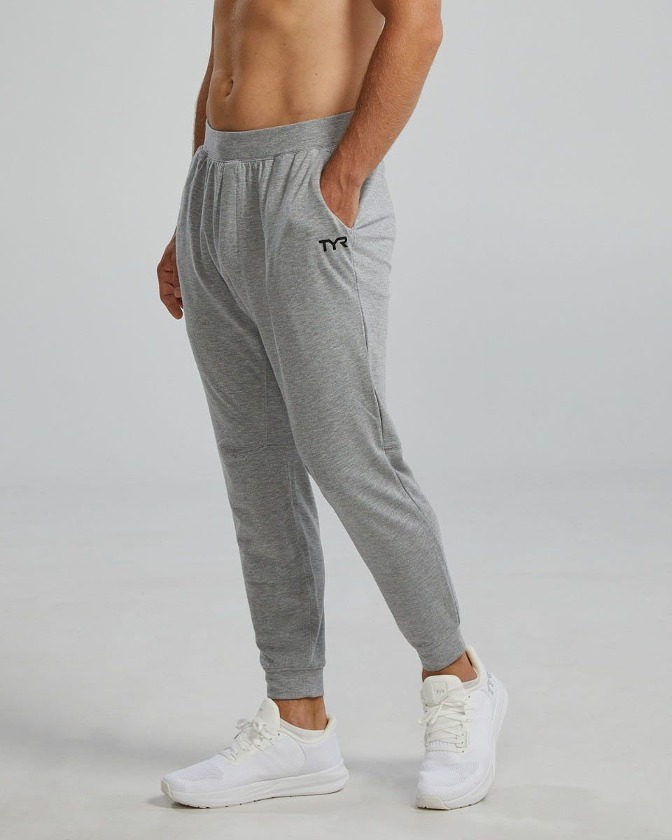 UltraSoft Men's Midweight Terry A.M. Joggers - Solid / Heather
