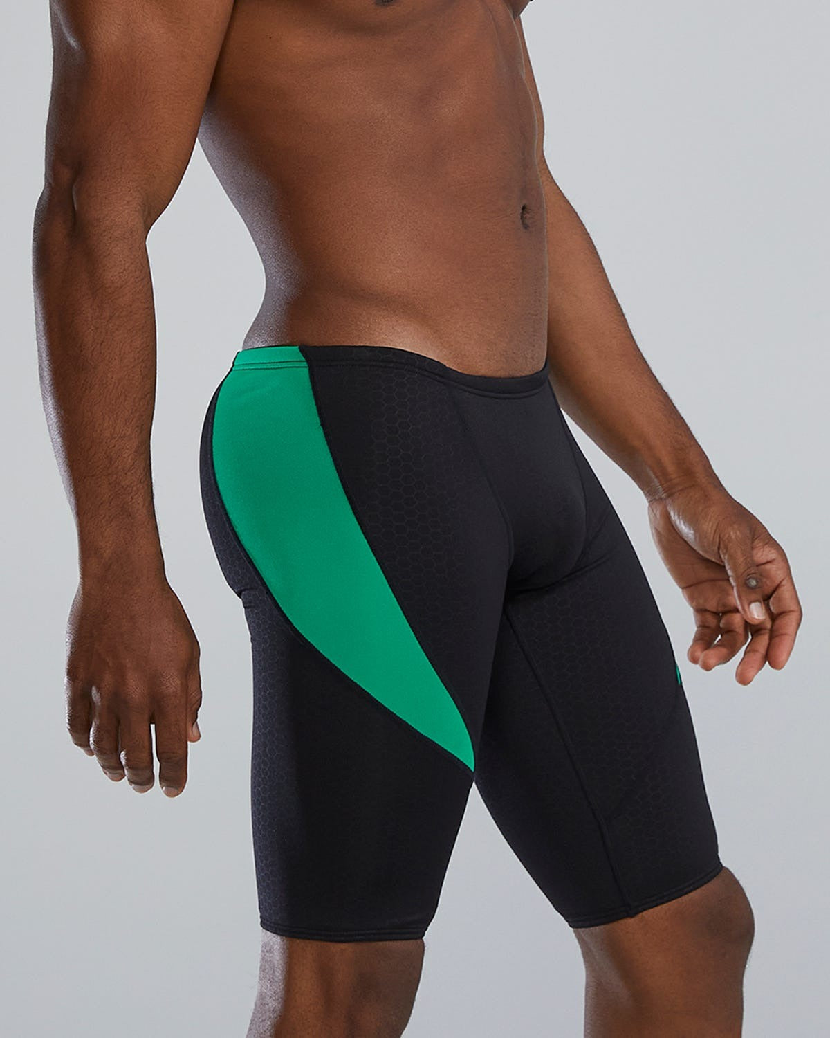 Durafast Elite® Men's Curve Splice Jammer Swimsuit - Hexa