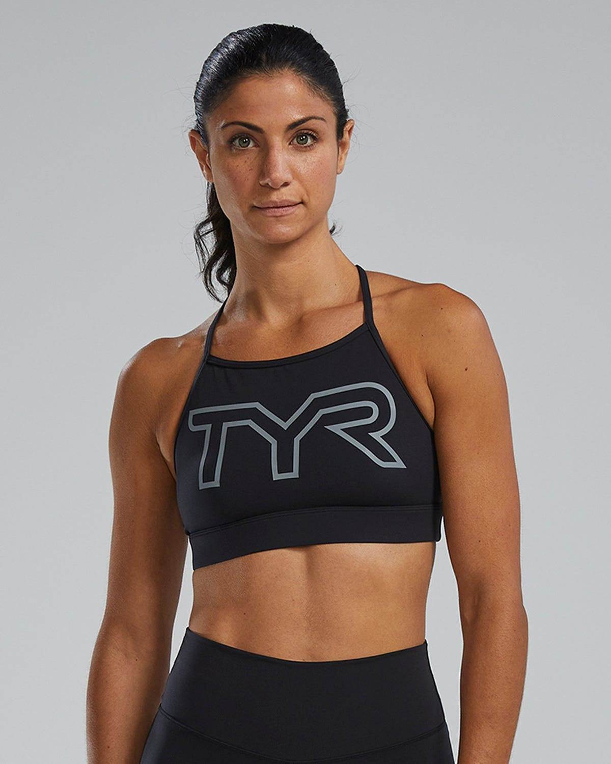 Joule EliteTM Women's High Neck Sports Bra - Solid