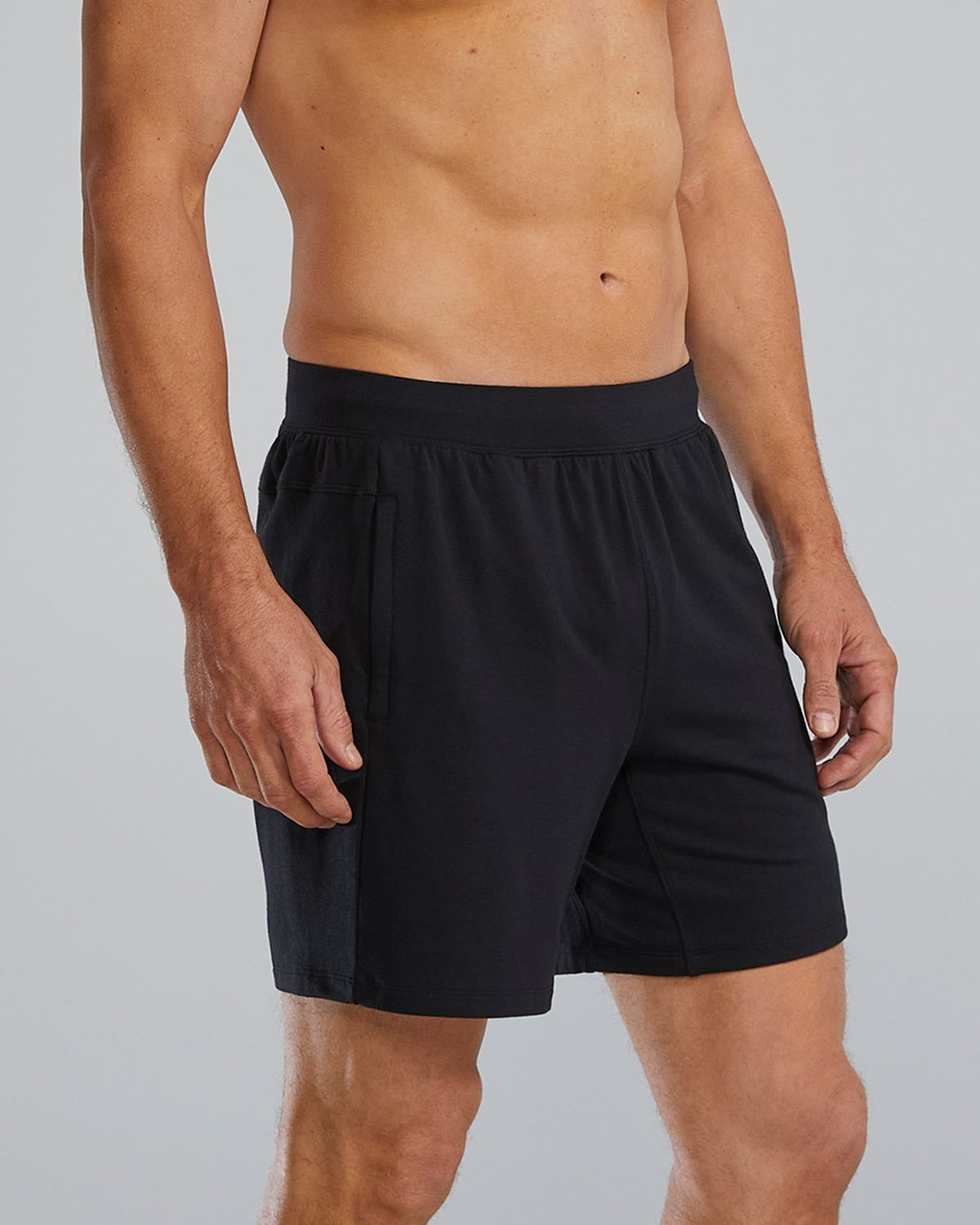 UltraSoft Men's Midweight Terry A.M. Shorts - Solid / Heather