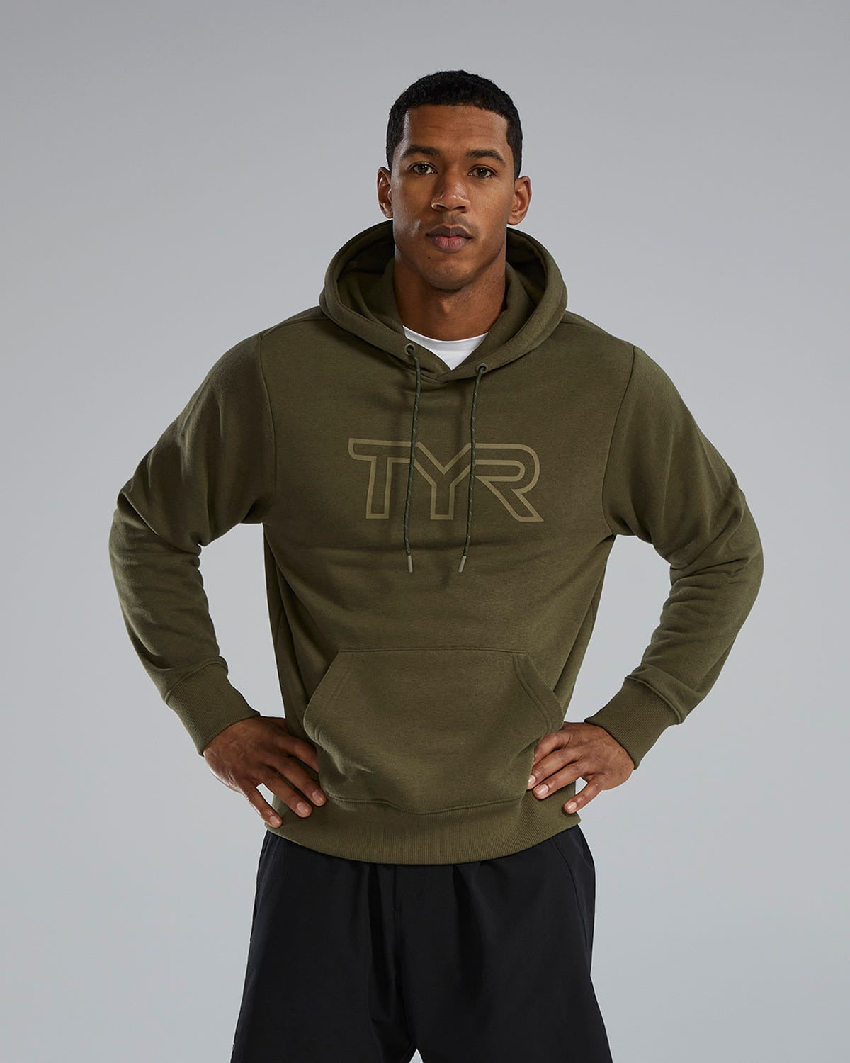 UltraSoft Men's Big Logo Tech Hoodie