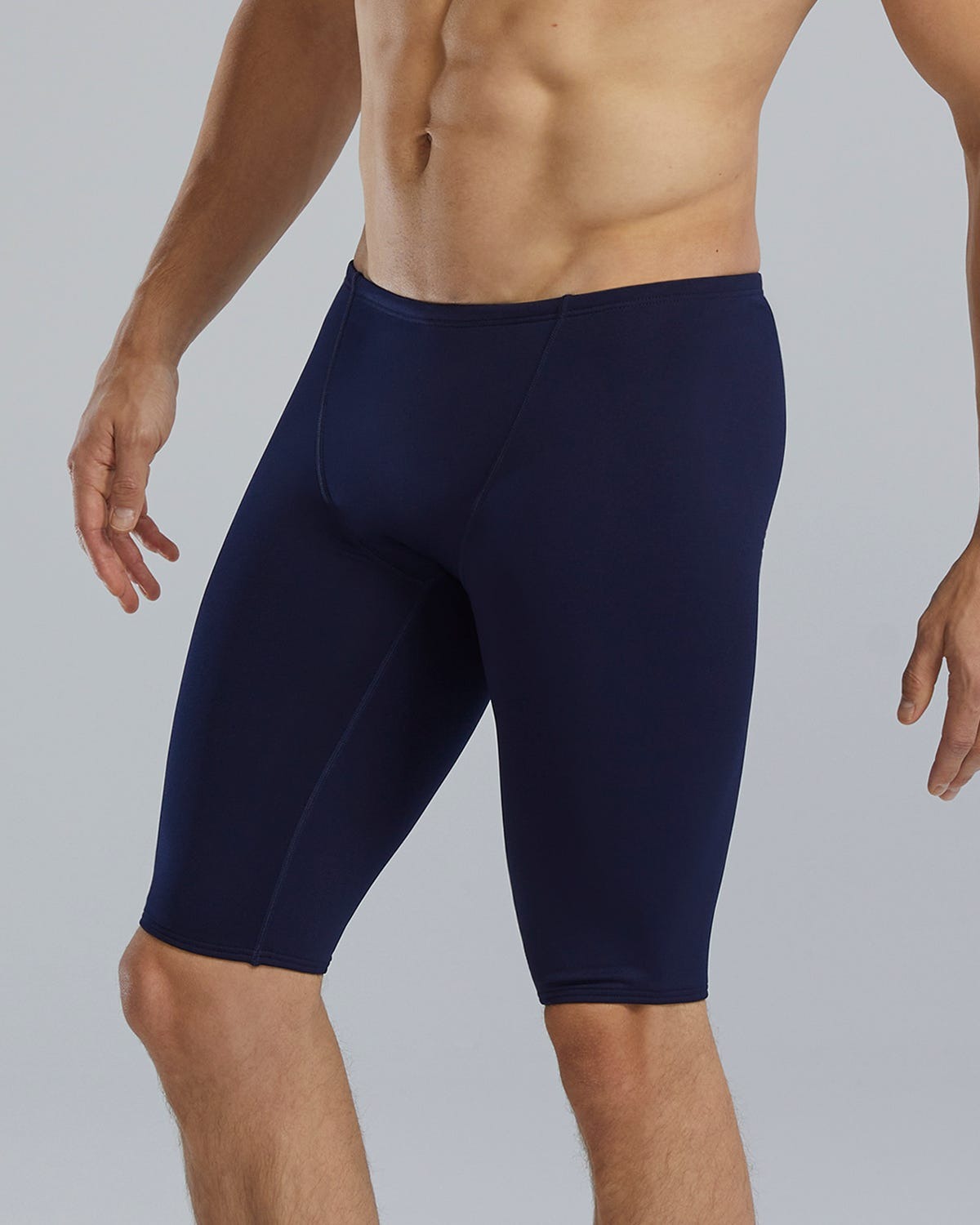 Durafast Elite® Men's Large Logo Jammer Swimsuit - Solid