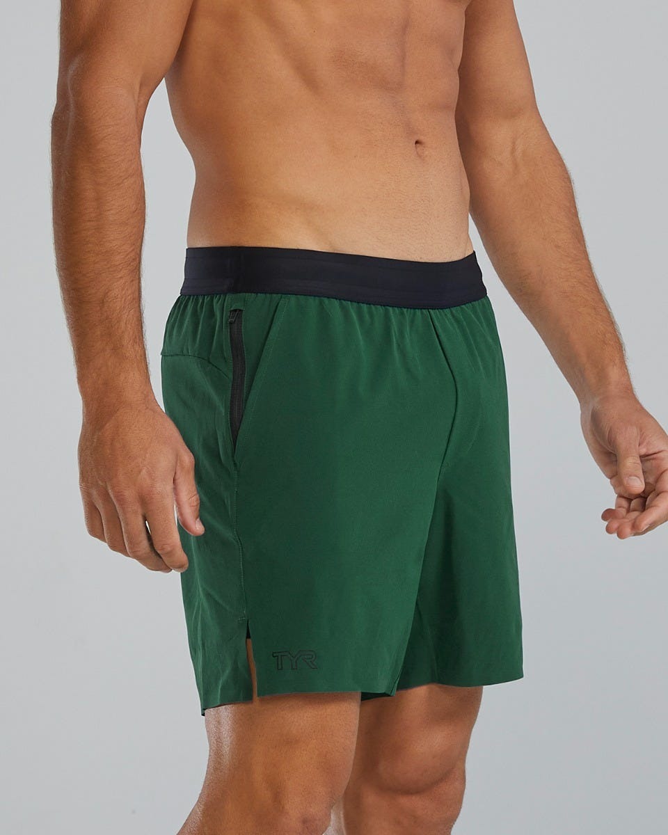 HydrosphereTM Men's Lined 7" Unbroken Shorts - Solid