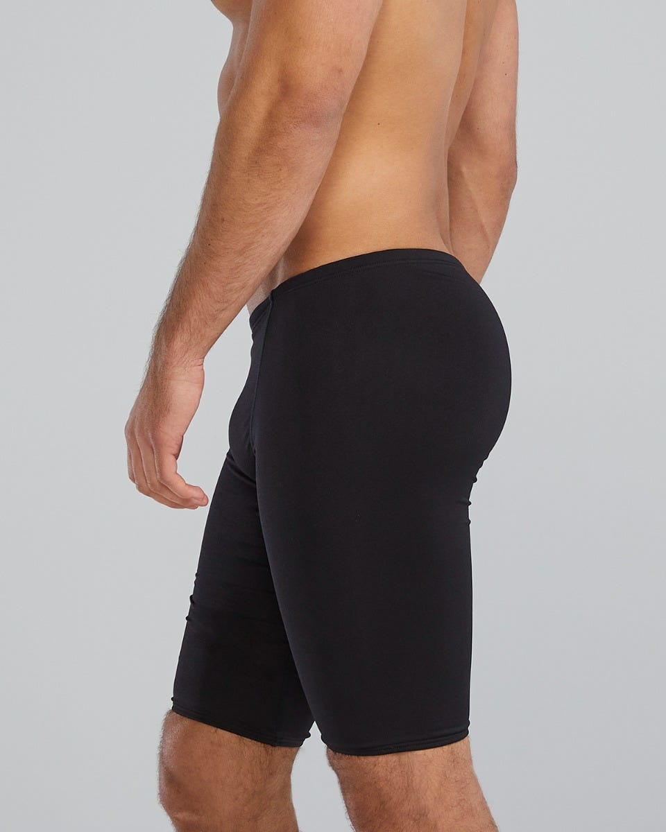 Durafast Elite® Men's Large Logo Jammer Swimsuit - Solid