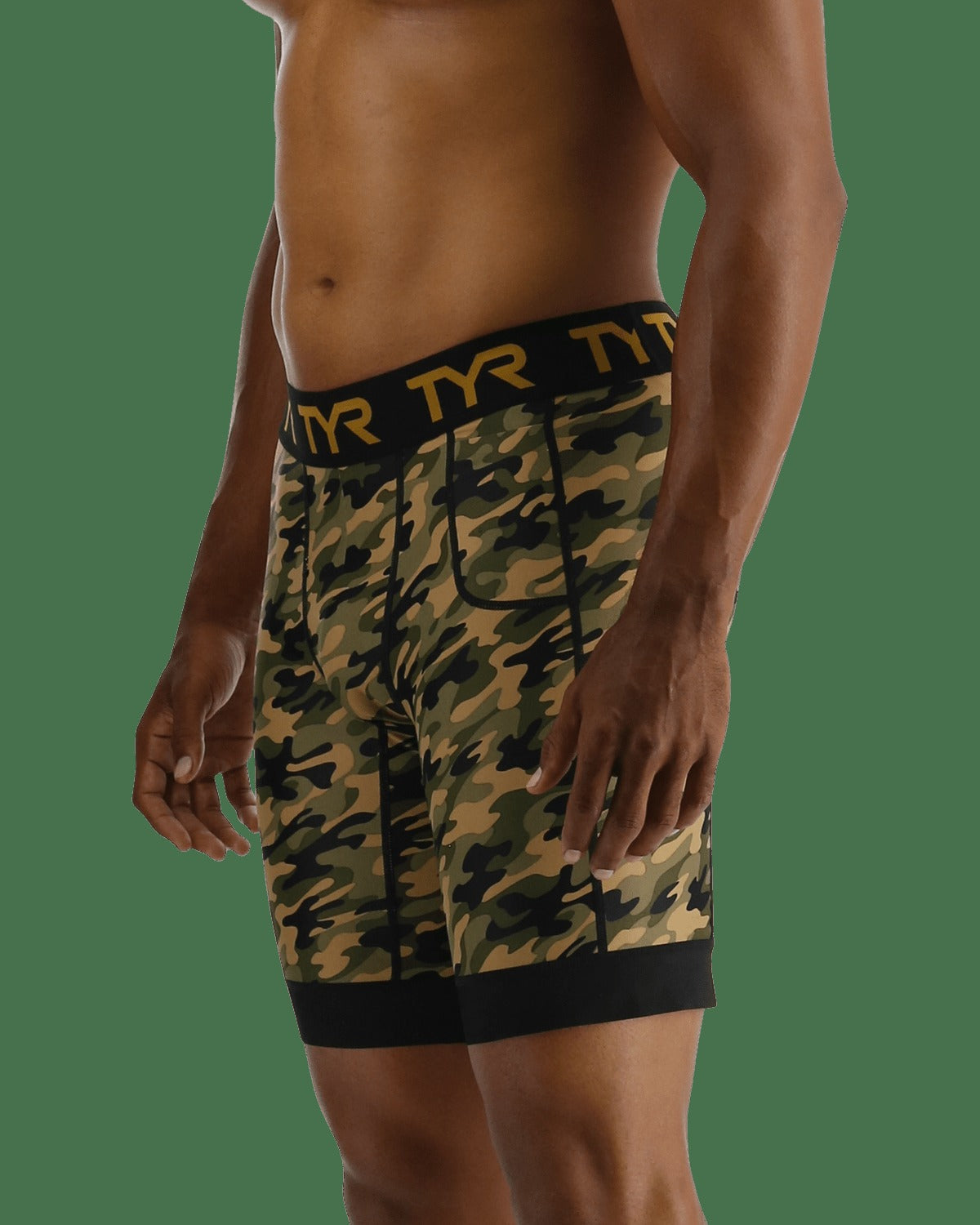 Men's Compression Shorts - Terra Camo