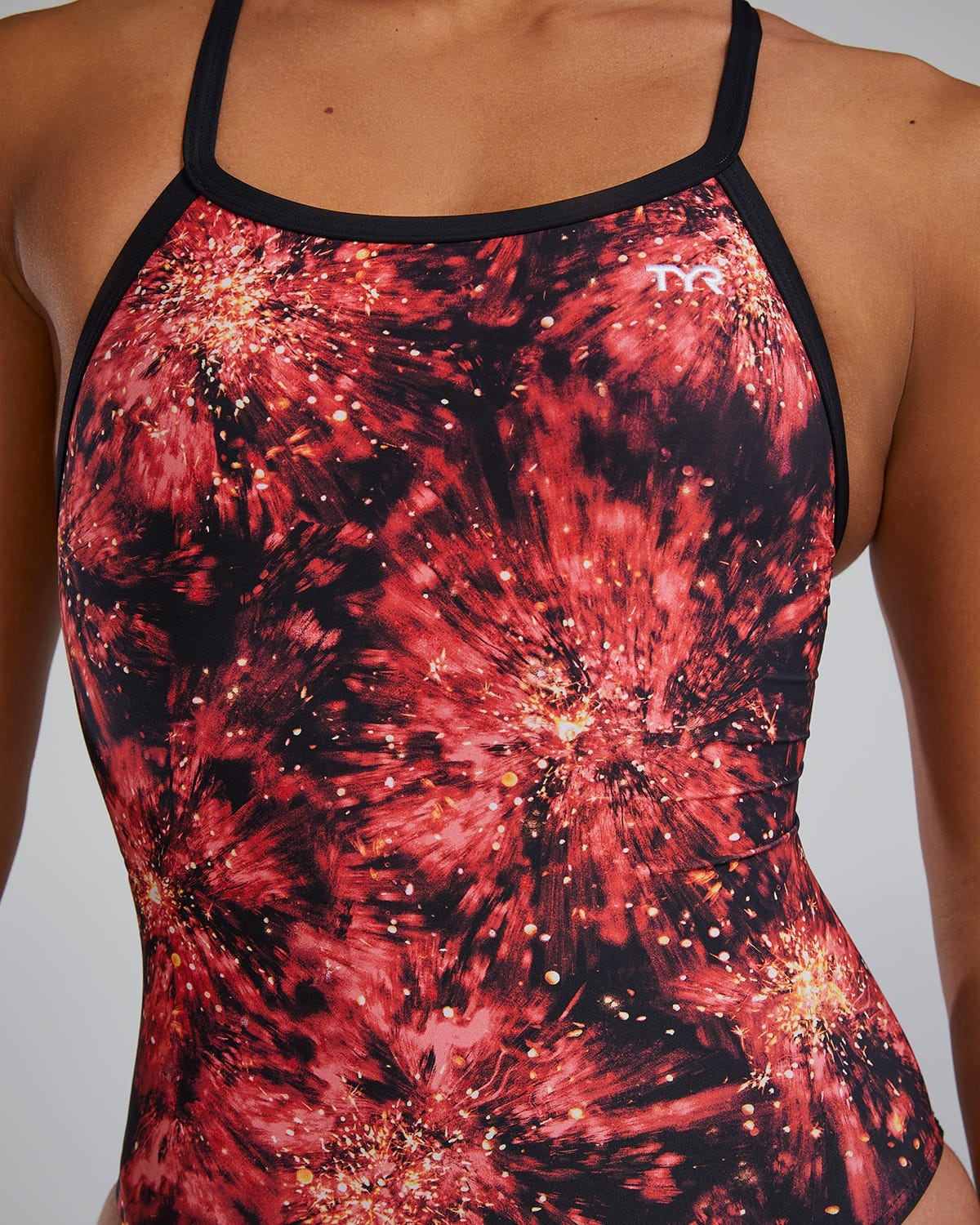 Durafast Lite® Women's Diamondfit Swimsuit - Radiant Flare