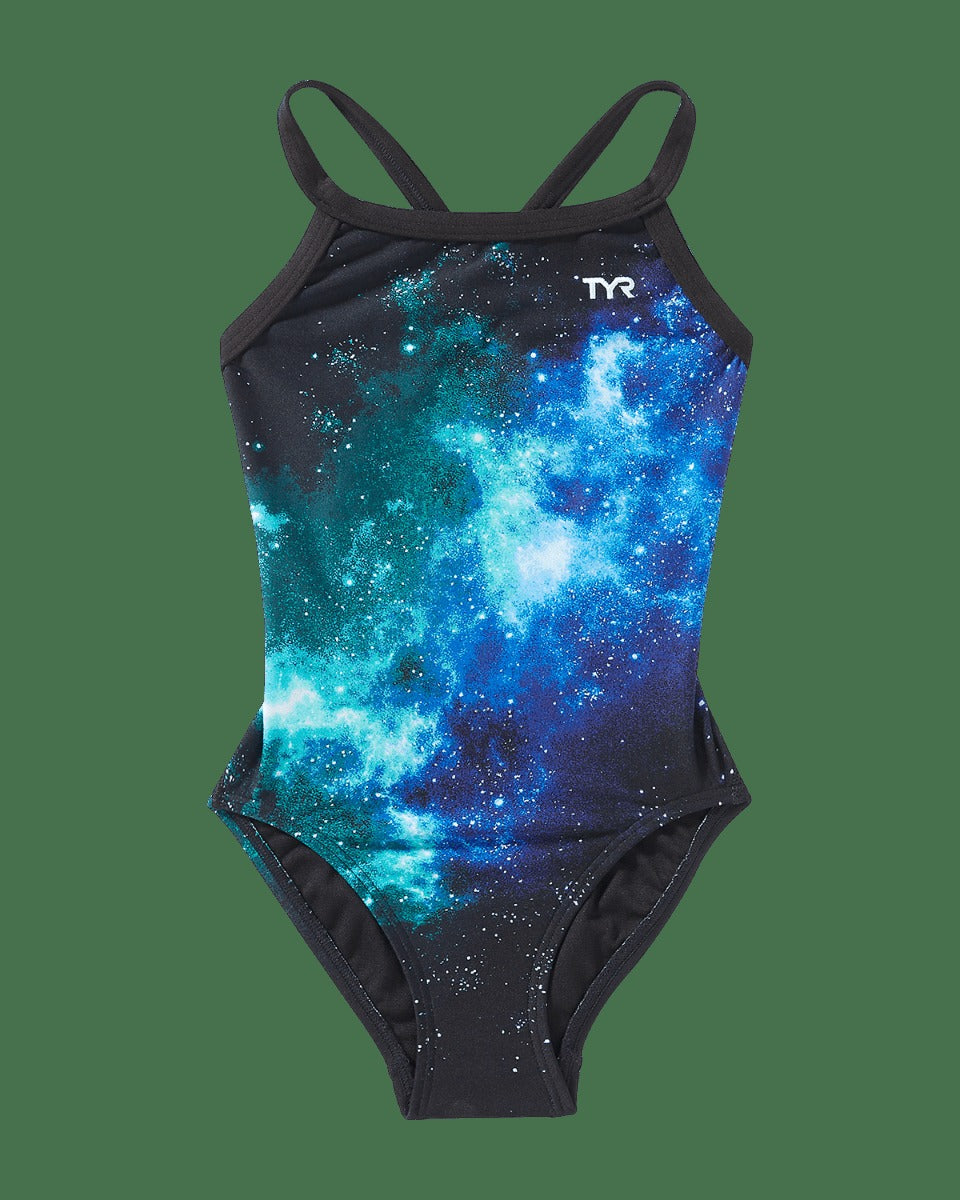 Durafast Elite® Girl's Diamondfit Swimsuit - Starborne