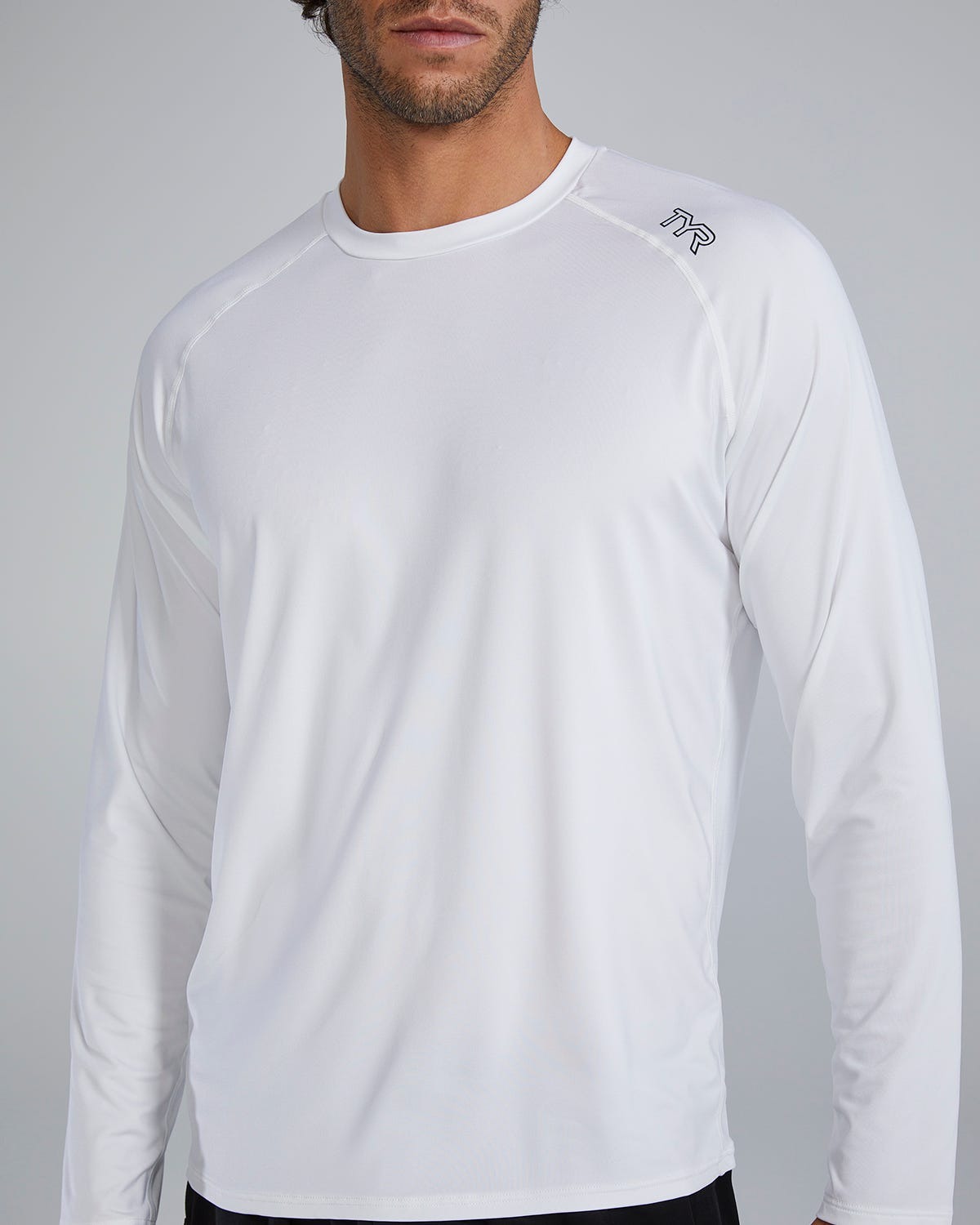 ClimaDryTM Men's Raglan Long Sleeve Tech Tee - Solid / Heather