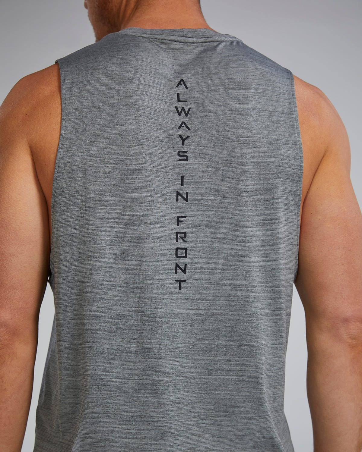 ClimaDryTM Men's Big Logo Tech Tank - Solid / Heather