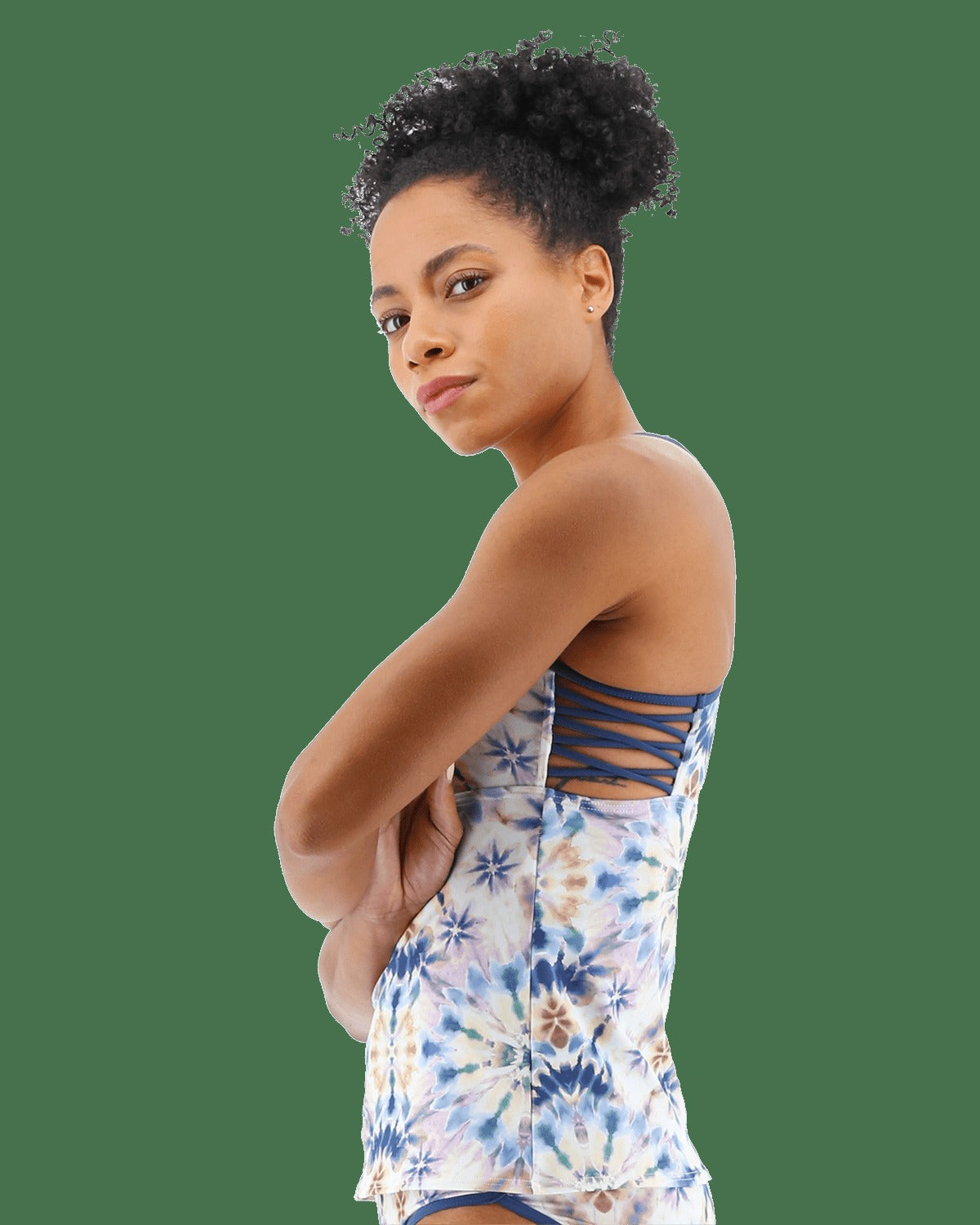 Women's Harley Tank - Pressed Flowers