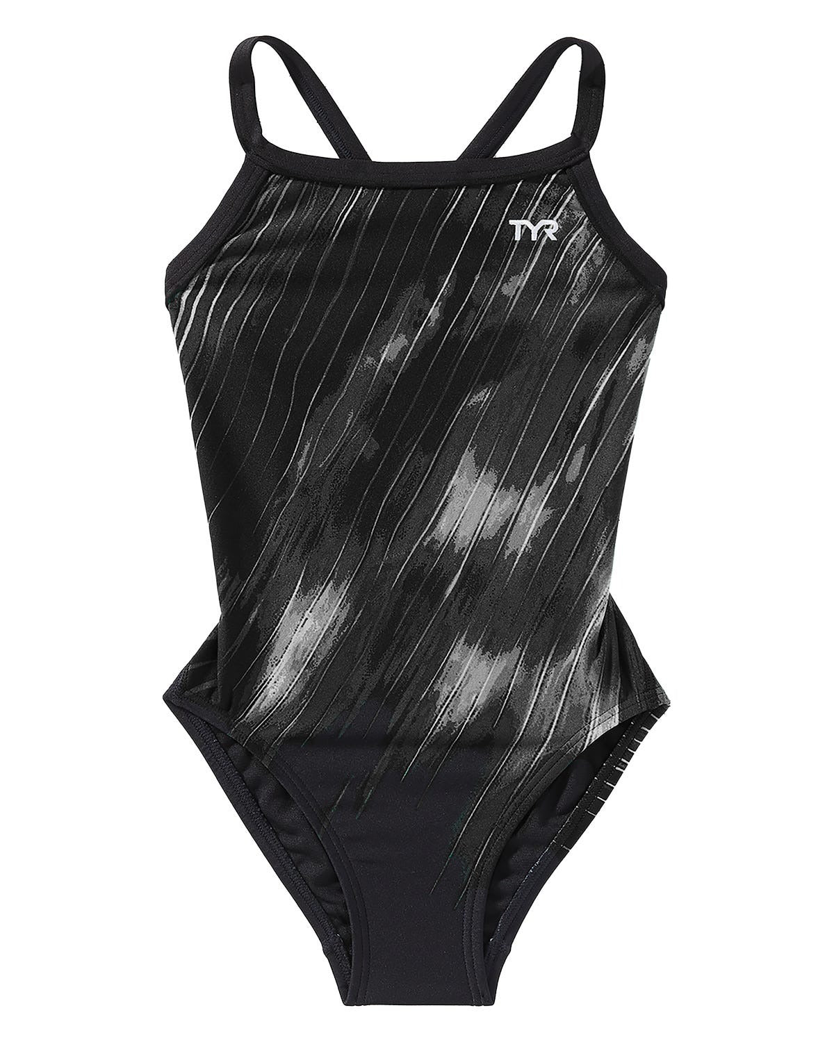 Durafast Elite® Girl's Diamondfit Swimsuit - Cycloid