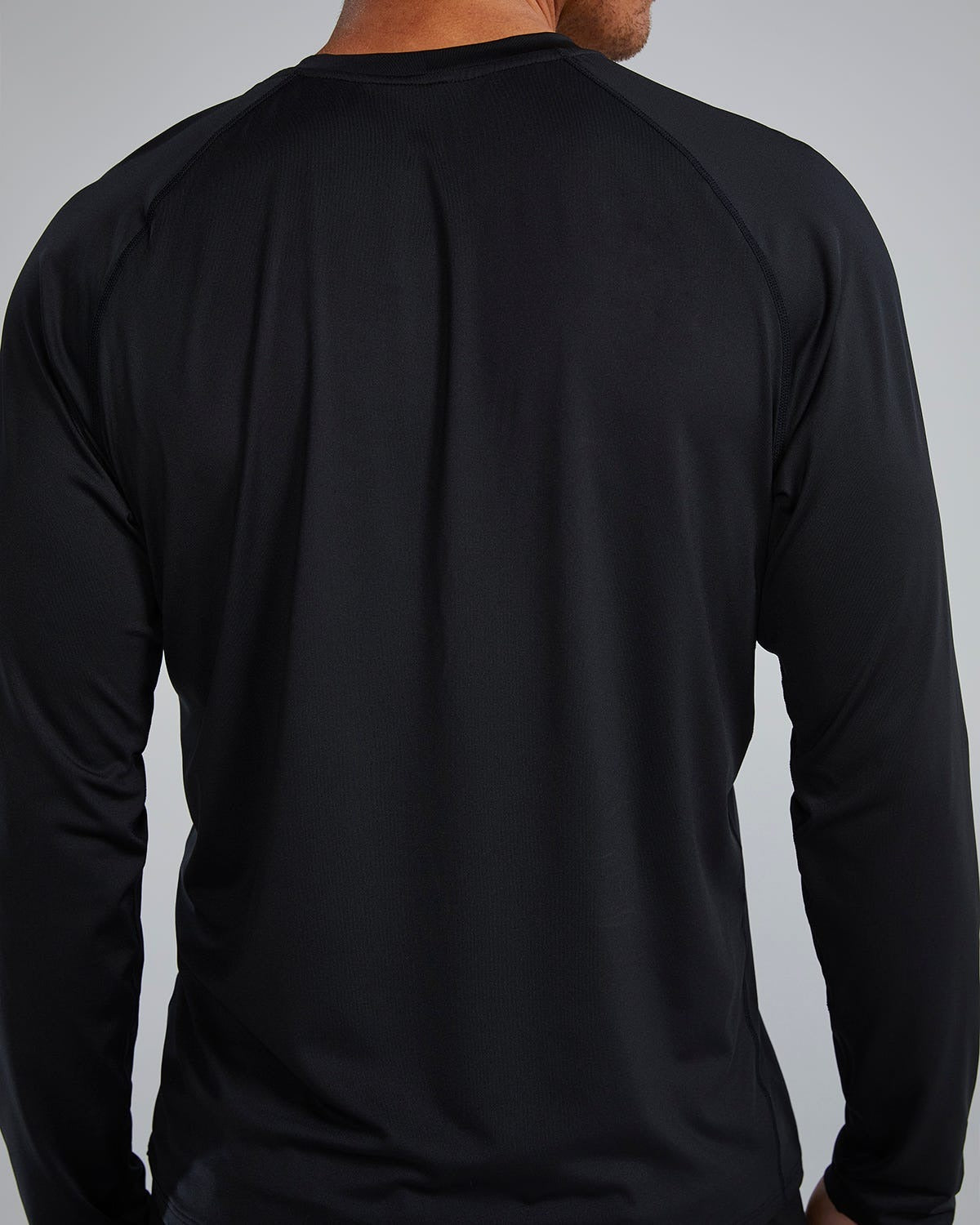 ClimaDryTM Men's Raglan Long Sleeve Tech Tee - Solid / Heather