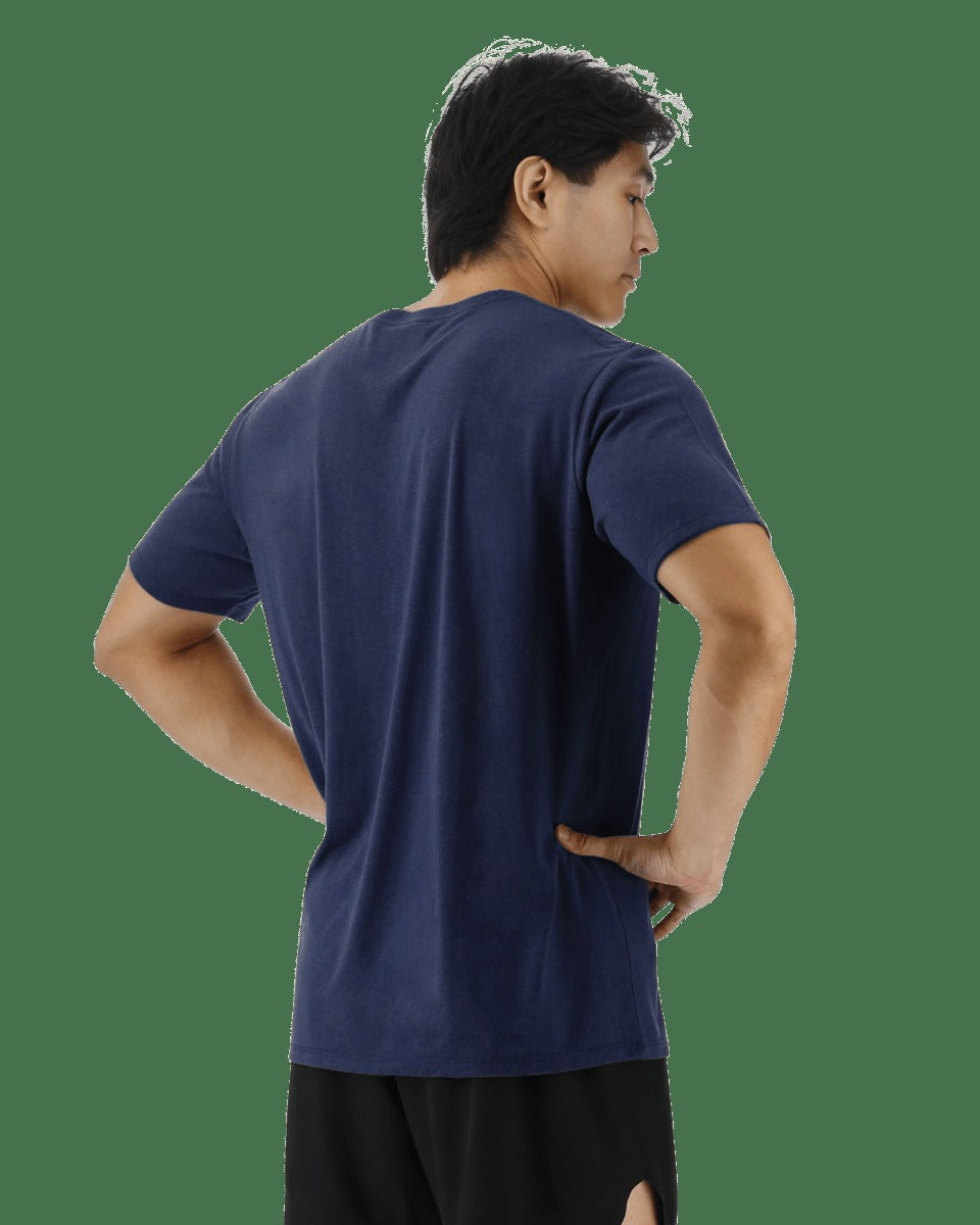 UltraSoft Men's Big Logo Tri-Blend Tech Tee