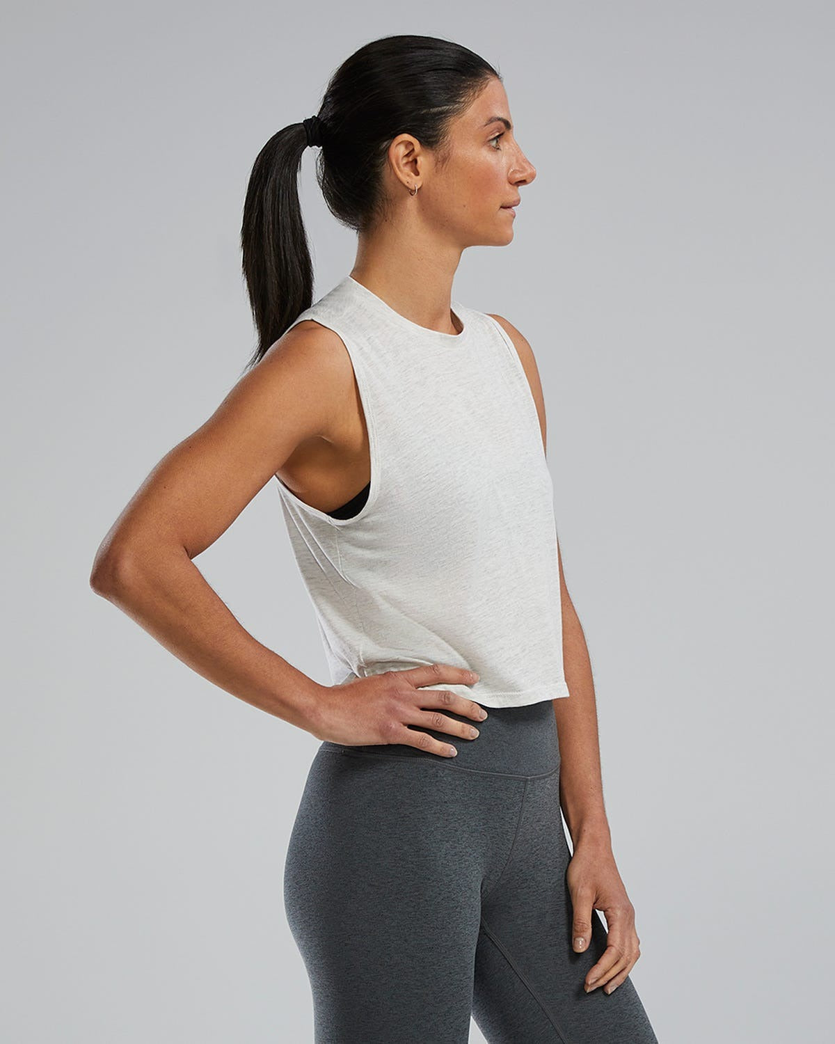 Women's Triblend Cropped Tank