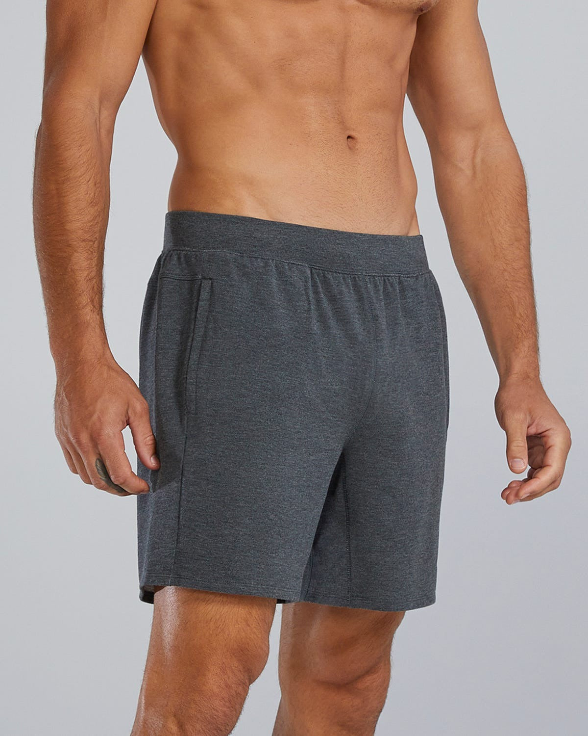 UltraSoft Men's Midweight Terry A.M. Shorts - Solid / Heather