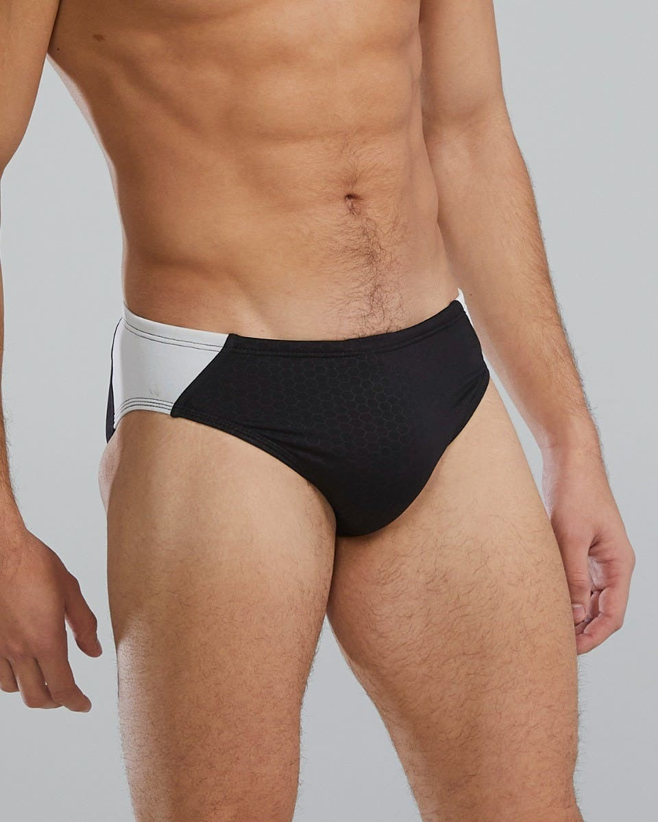 Durafast Elite® Men's Blade Splice Brief Swimsuit - Hexa