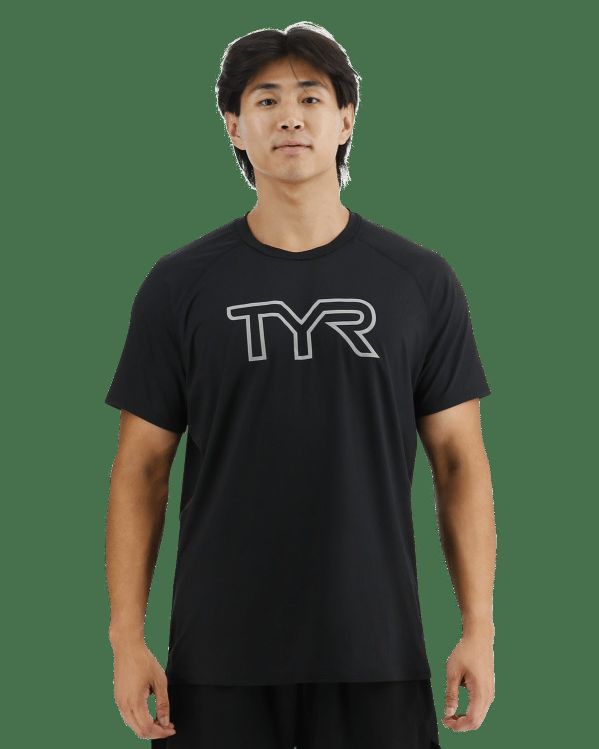 ClimaDryTM Men's Raglan Big Logo Tech Tee - Solid