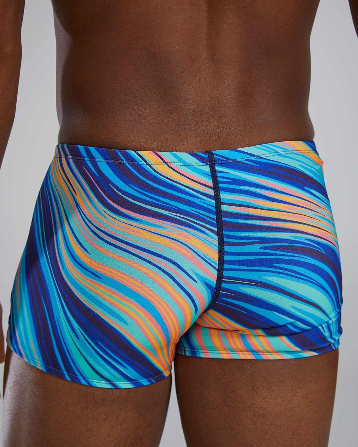 Durafast Elite® Men'sSquare Leg Swimsuit - Riptide