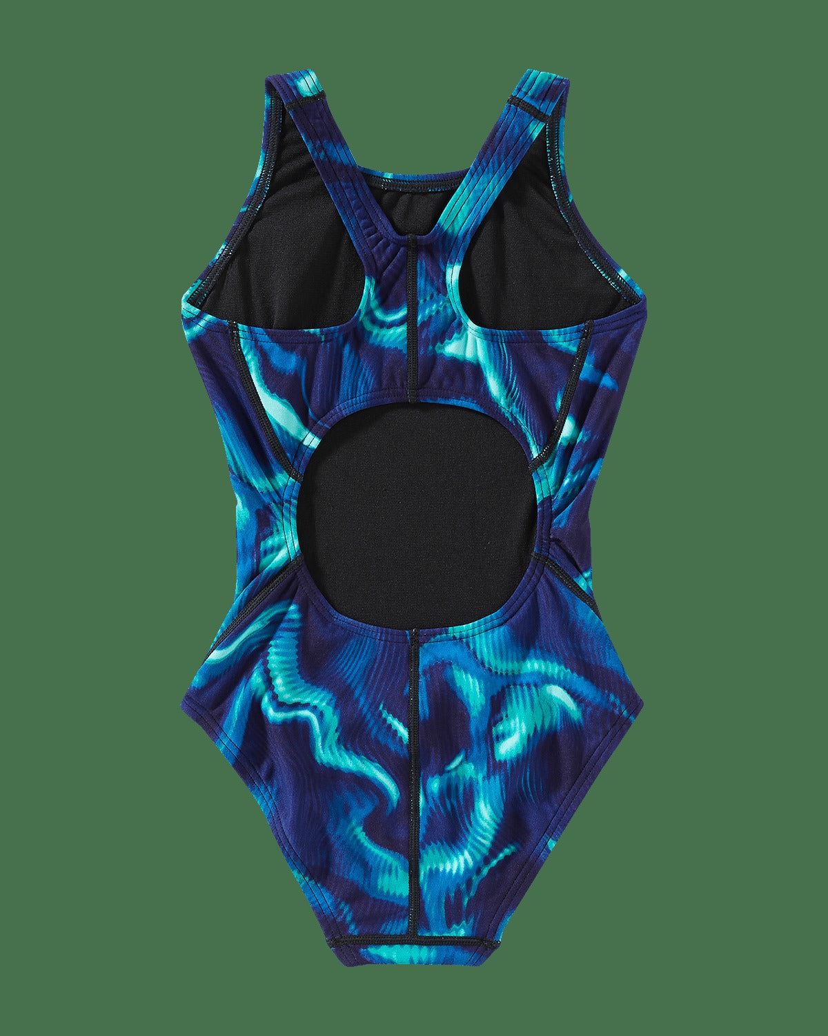 Durafast Elite® Girl's Maxfit Swimsuit - Waveform