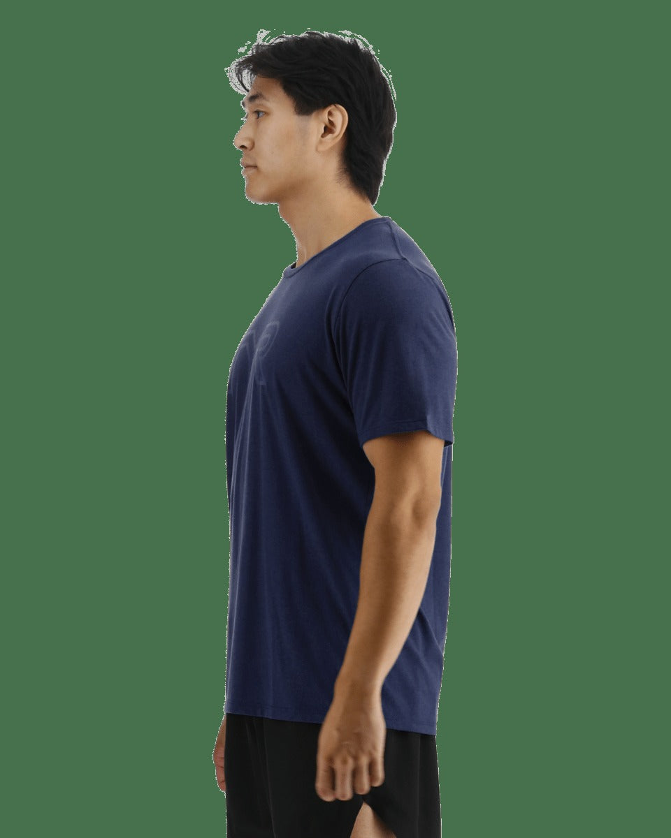 UltraSoft Men's Big Logo Tri-Blend Tech Tee