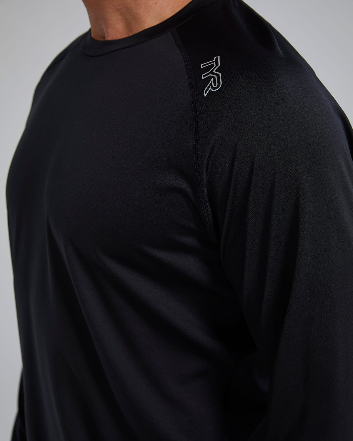 ClimaDryTM Men's Raglan Long Sleeve Tech Tee - Solid / Heather
