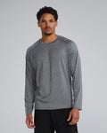ClimaDryTM Men's Raglan Long Sleeve Tech Tee - Solid / Heather