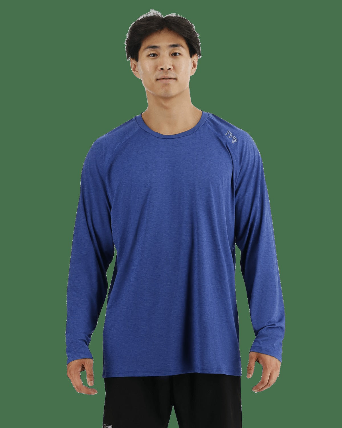 ClimaDryTM Men's Raglan Long Sleeve Tech Tee - Solid / Heather