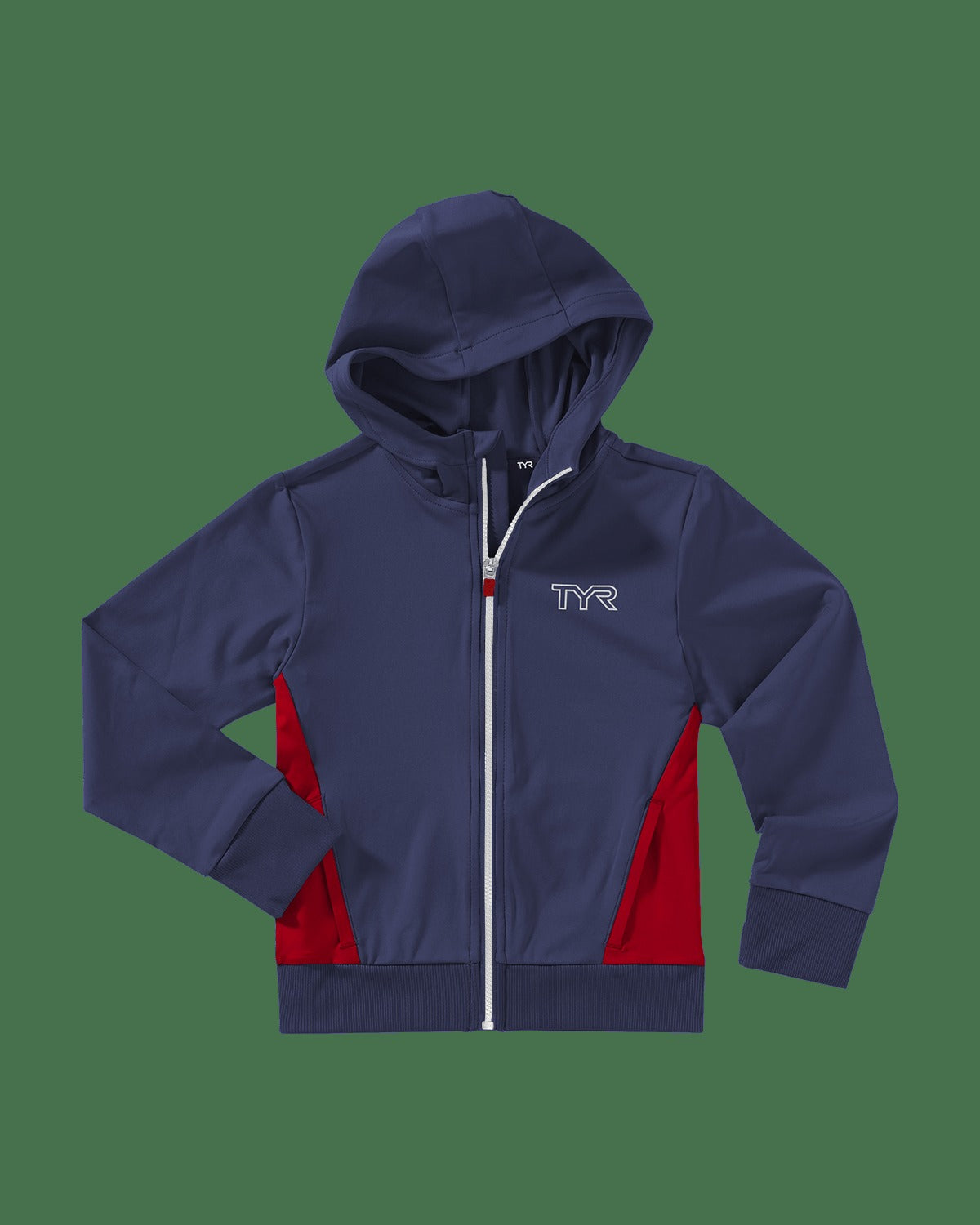 TYR Tech Youth Full Zip Hoodie