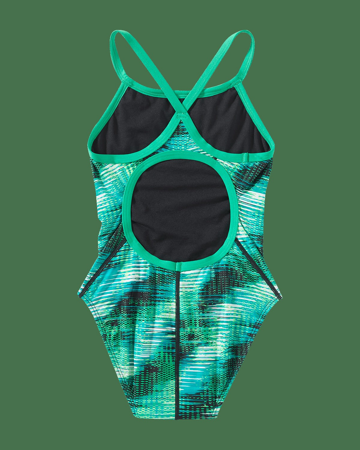 Durafast Elite® Girl's Diamondfit Swimsuit - Surge