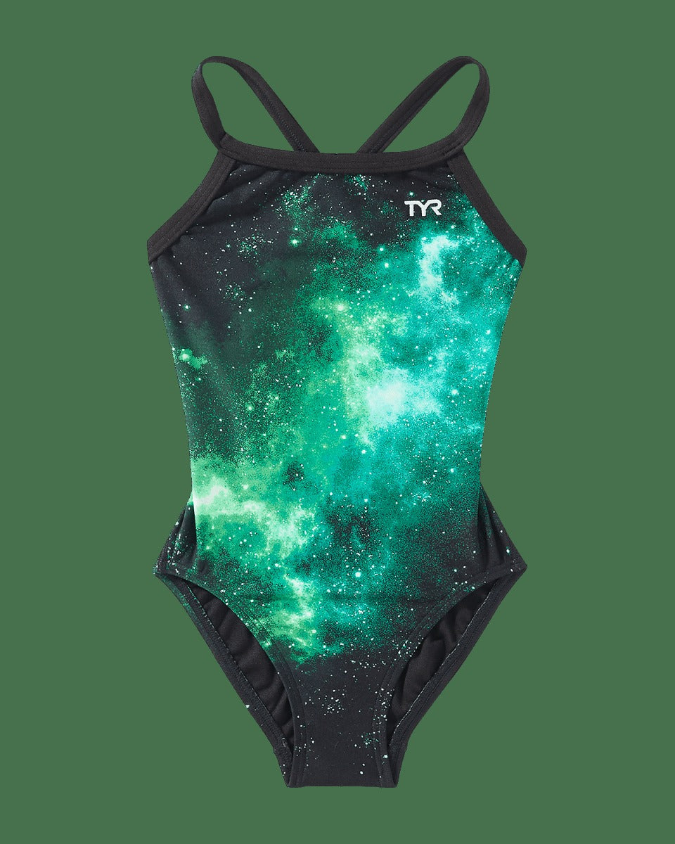 Durafast Elite® Girl's Diamondfit Swimsuit - Starborne
