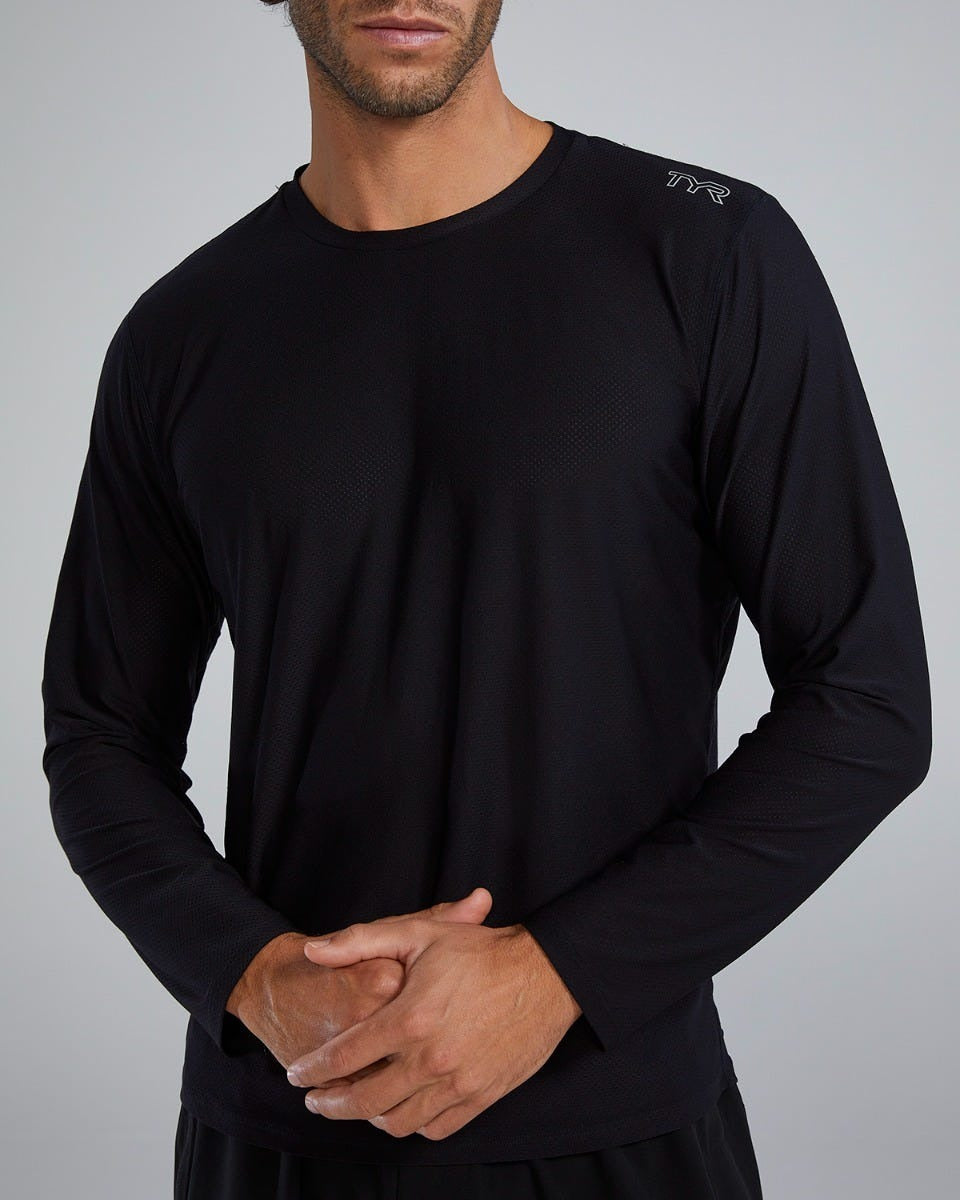 AirtecTM Men's Long Sleeve Tee - Solid