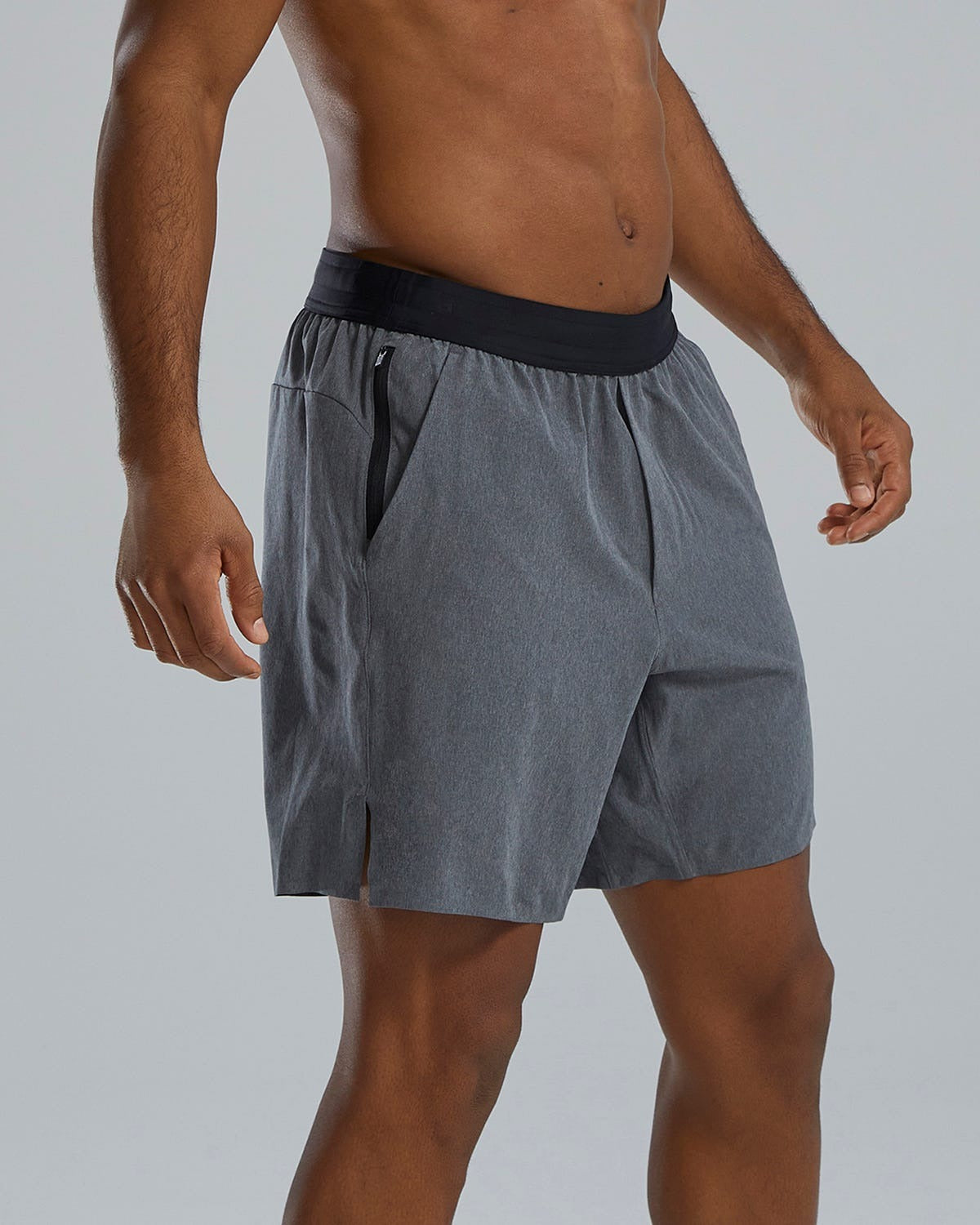 HydrosphereTM Men's Unlined 7" Unbroken Big Logo Shorts - Solid