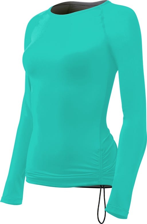 Women's Belize Long Sleeve Rashguard - Solid