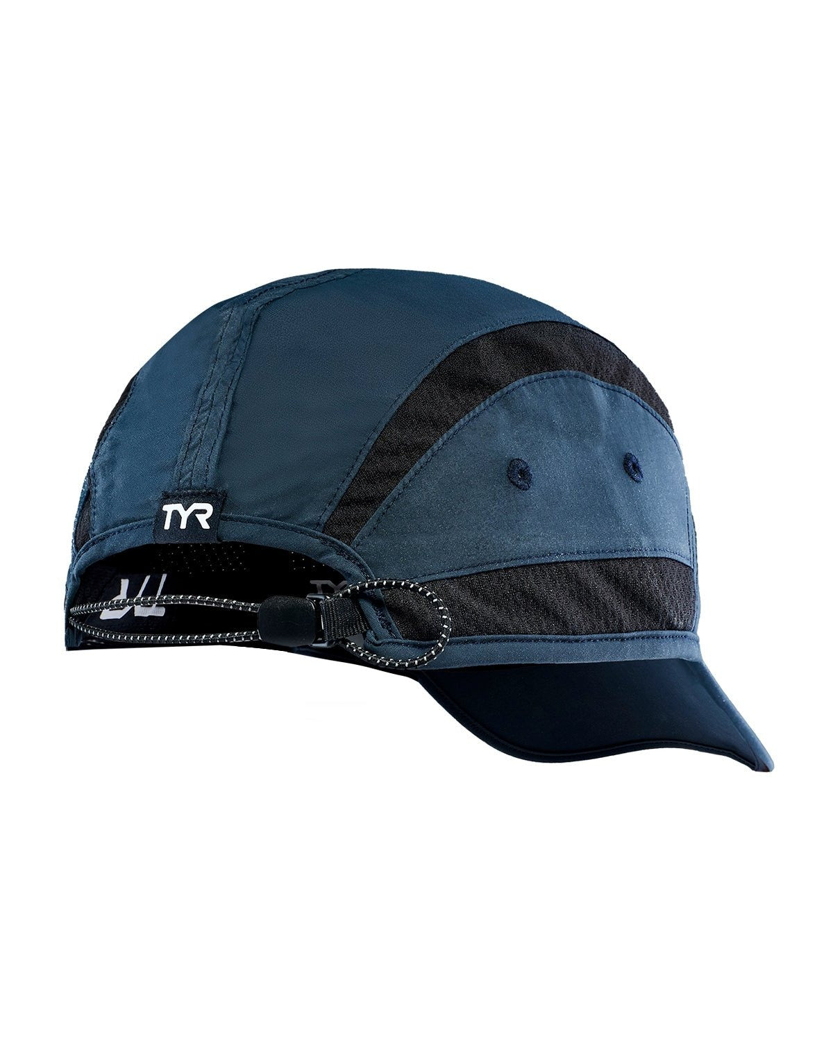 Mixed Media Spliced Runner Cap