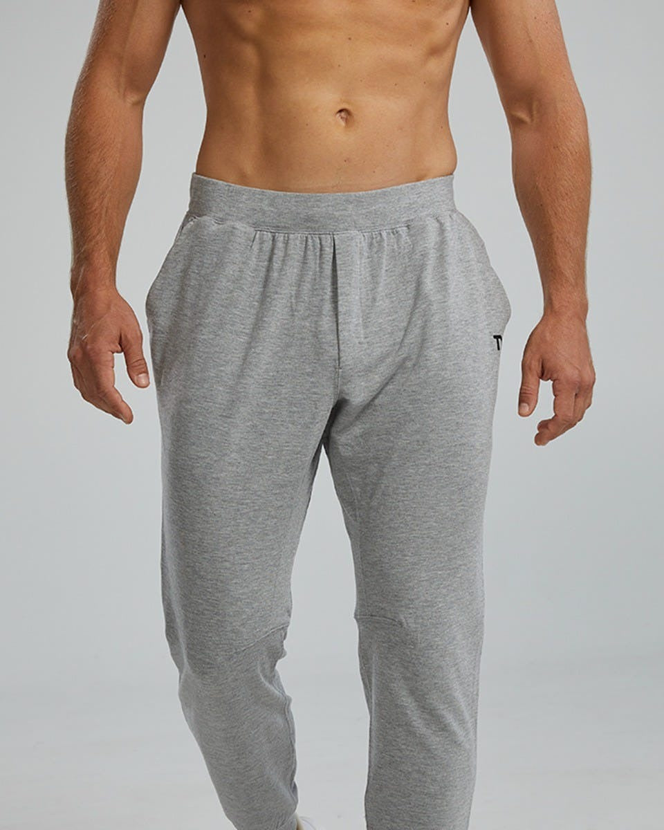 UltraSoft Men's Midweight Terry A.M. Joggers - Solid / Heather