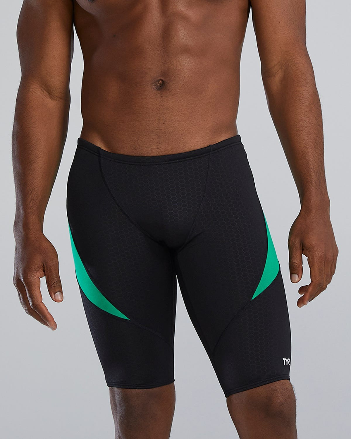 Durafast Elite® Men's Curve Splice Jammer Swimsuit - Hexa