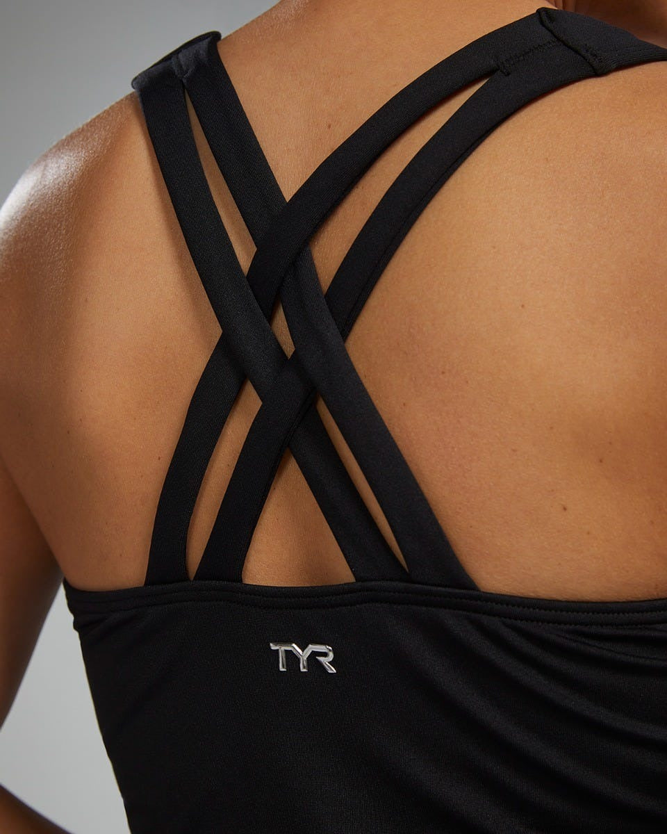 Durafast Elite® Women'sSquare Neck Tankini - Solid
