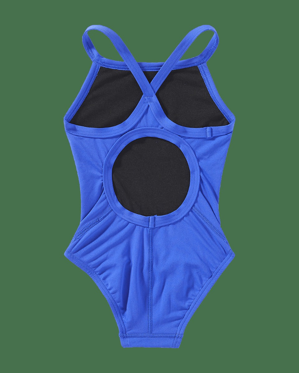 Durafast One®Girl's Solid Diamondfit Swimsuit - Solid