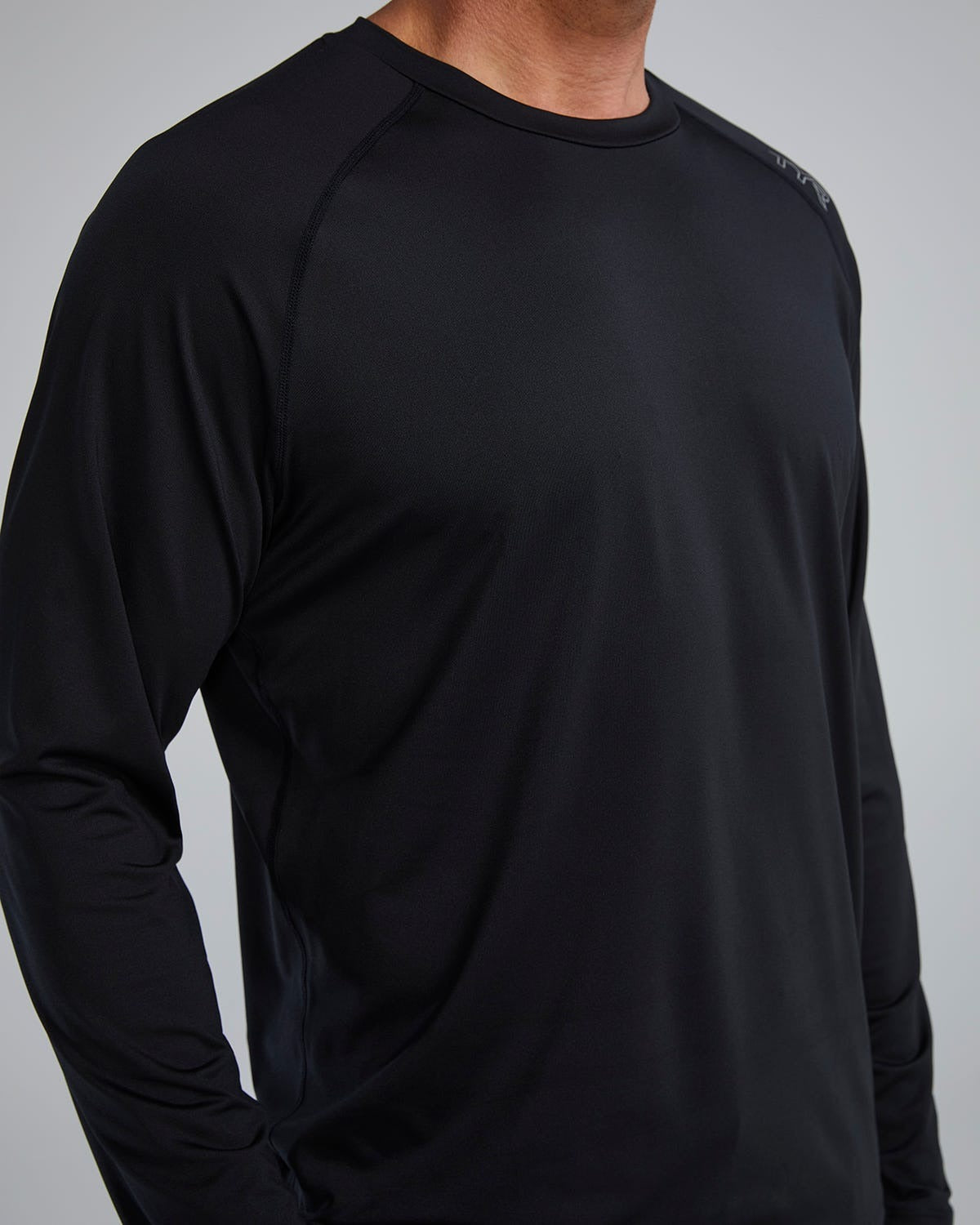 ClimaDryTM Men's Raglan Long Sleeve Tech Tee - Solid / Heather