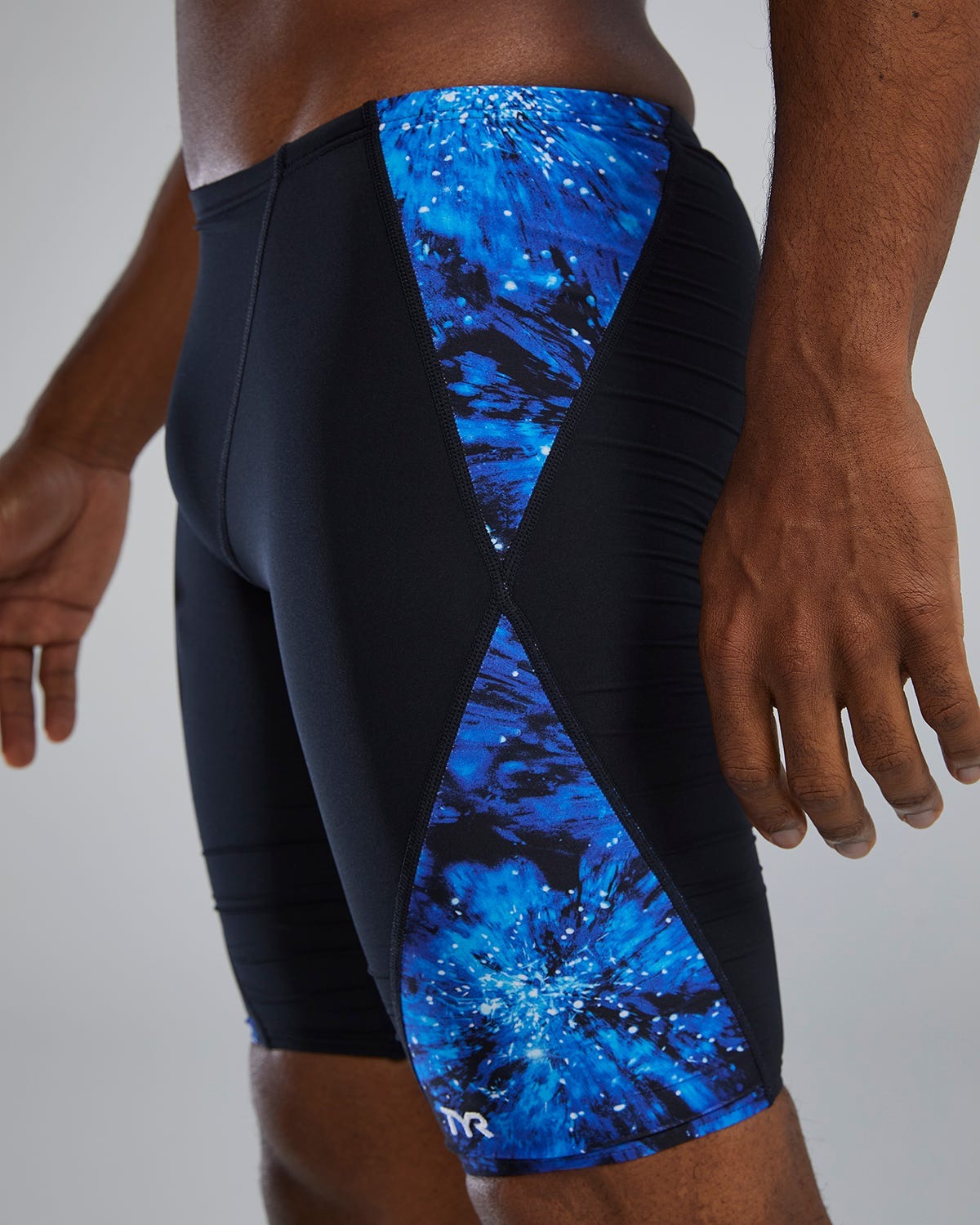 Men's Blade Splice Jammer Swimsuit - Radiant Flare
