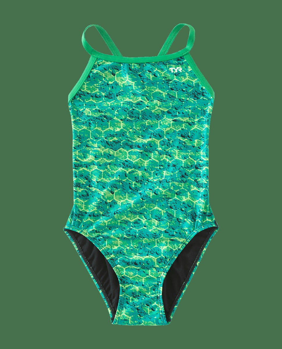 Durafast Elite® Girl's Diamondfit Swimsuit - Agran