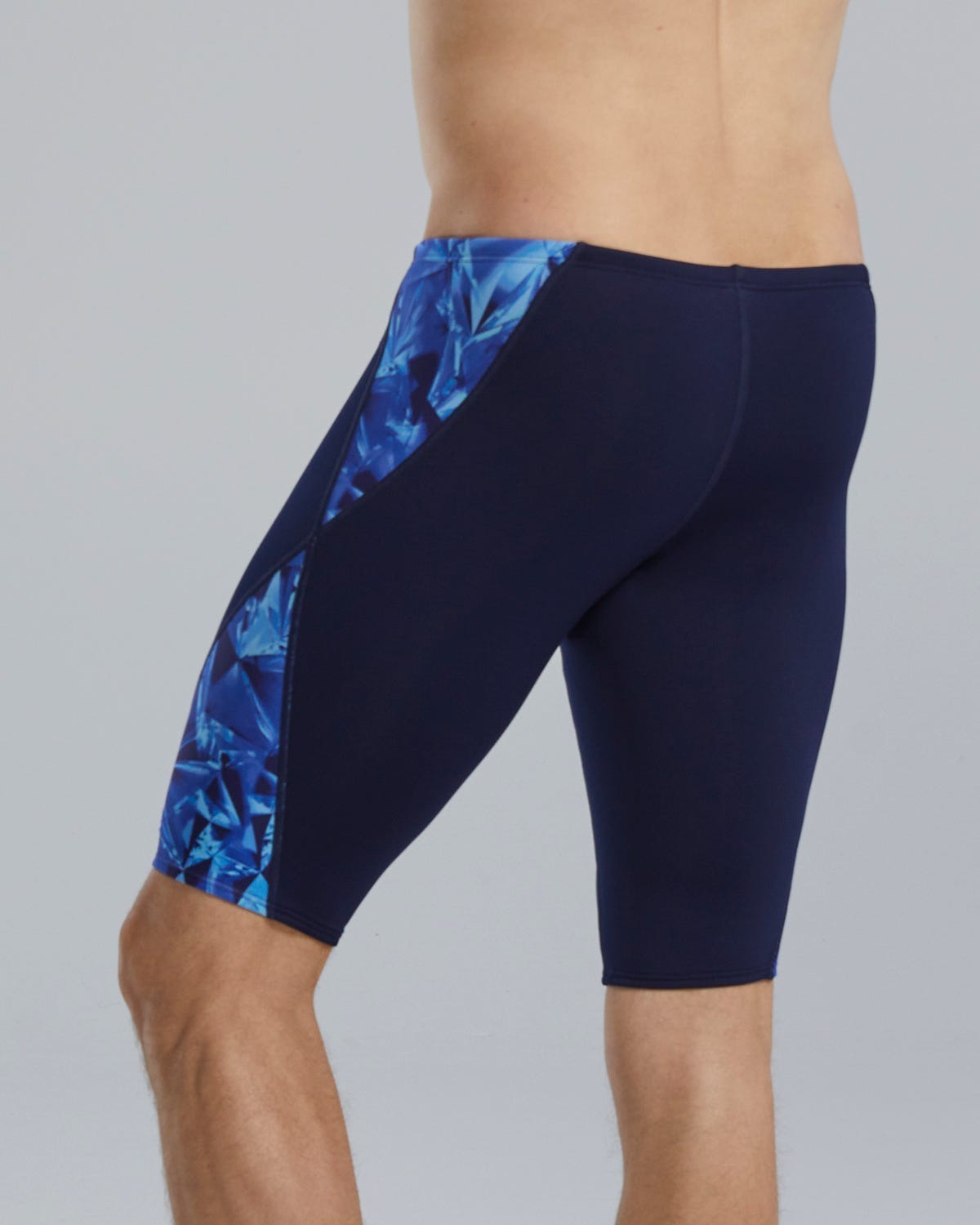 Durafast Elite® Men's Blade Splice Jammer Swimsuit - Crystalized