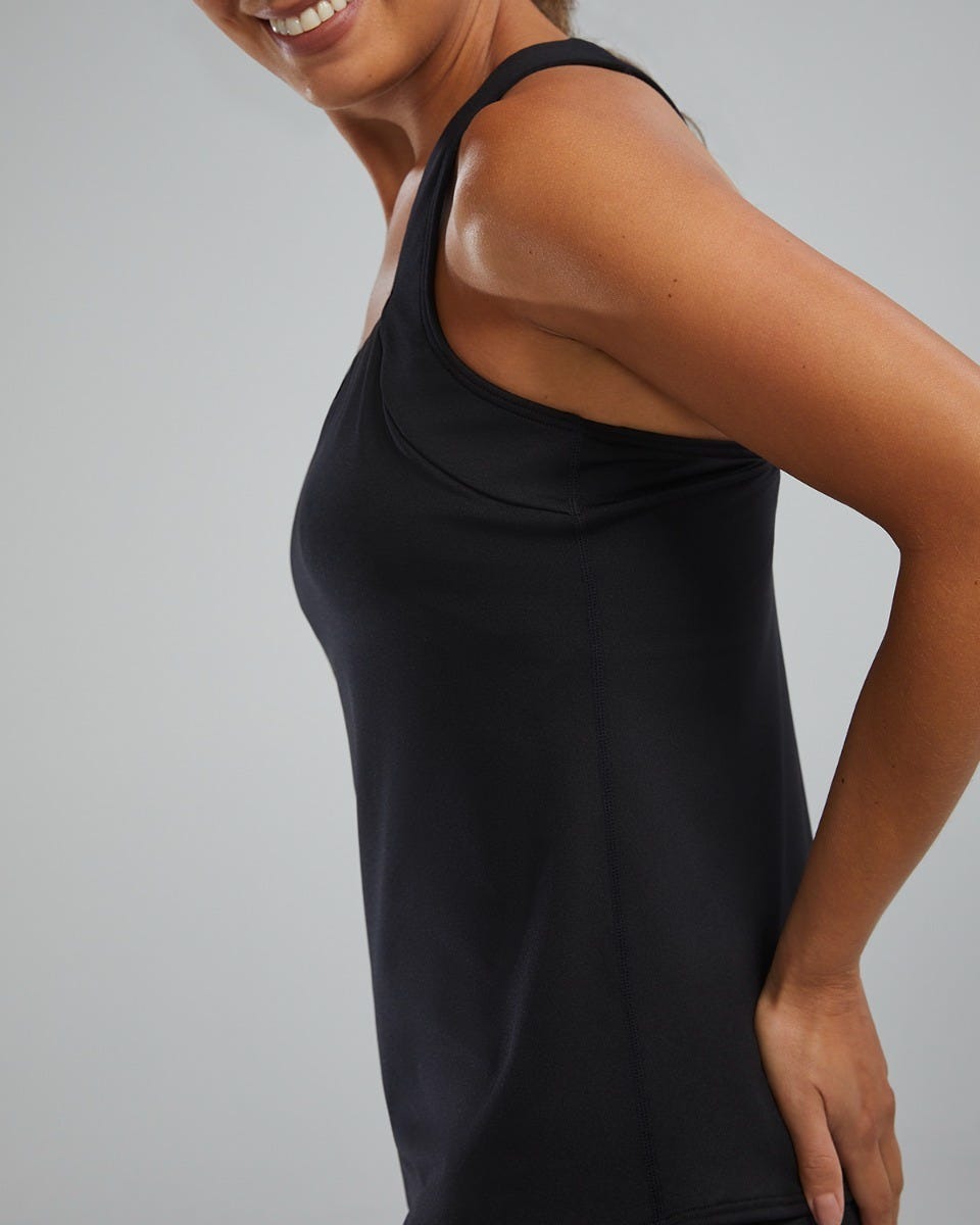 Durafast Elite® Women'sSquare Neck Tankini - Solid