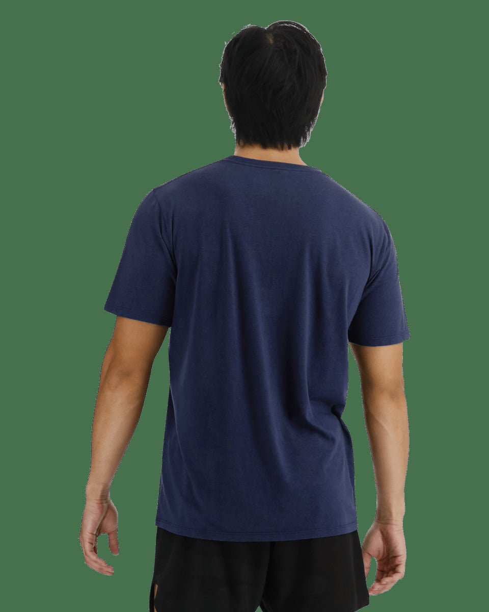 UltraSoft Men's Big Logo Tri-Blend Tech Tee